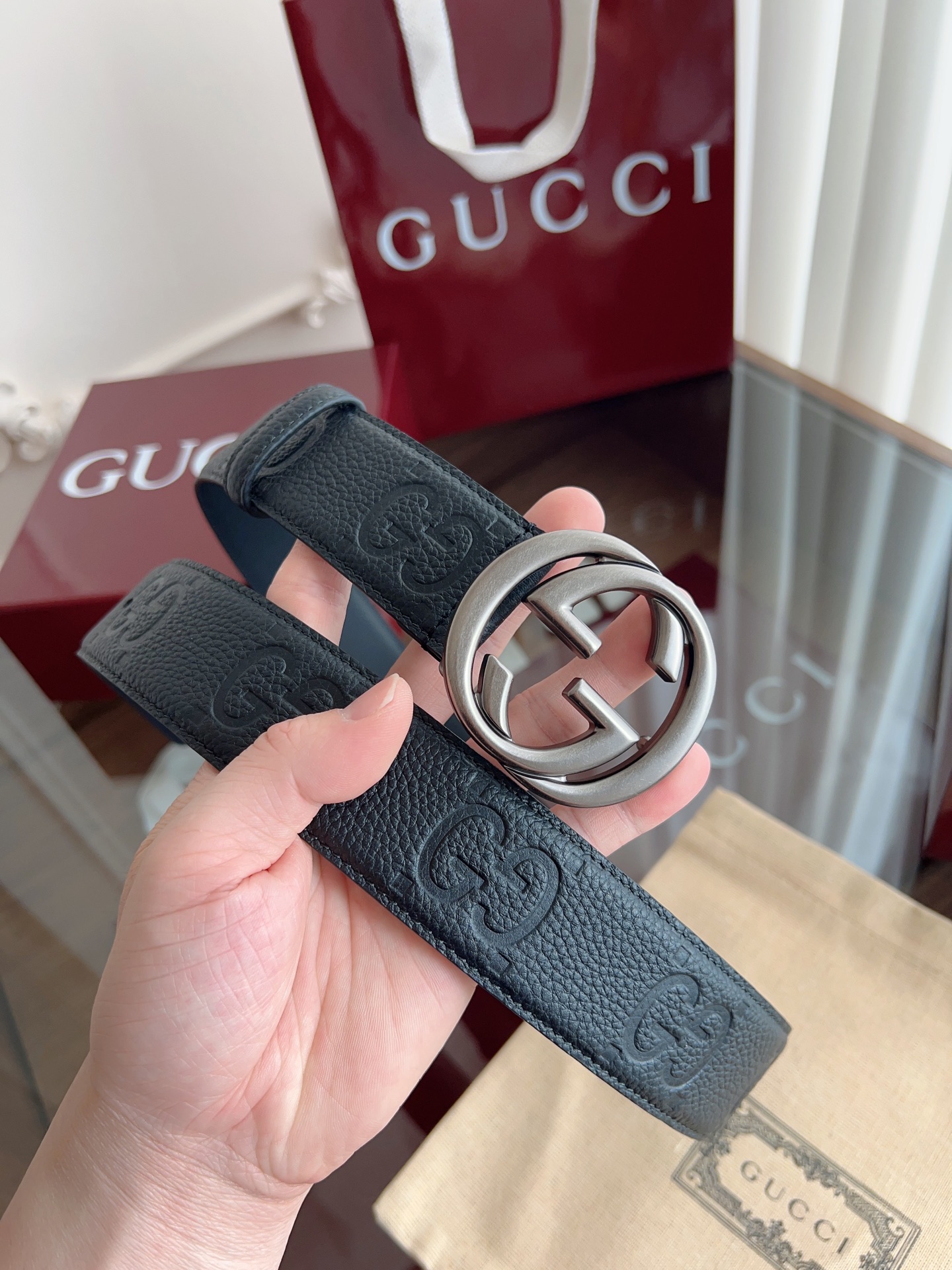 Gucci Basic Belt M-l