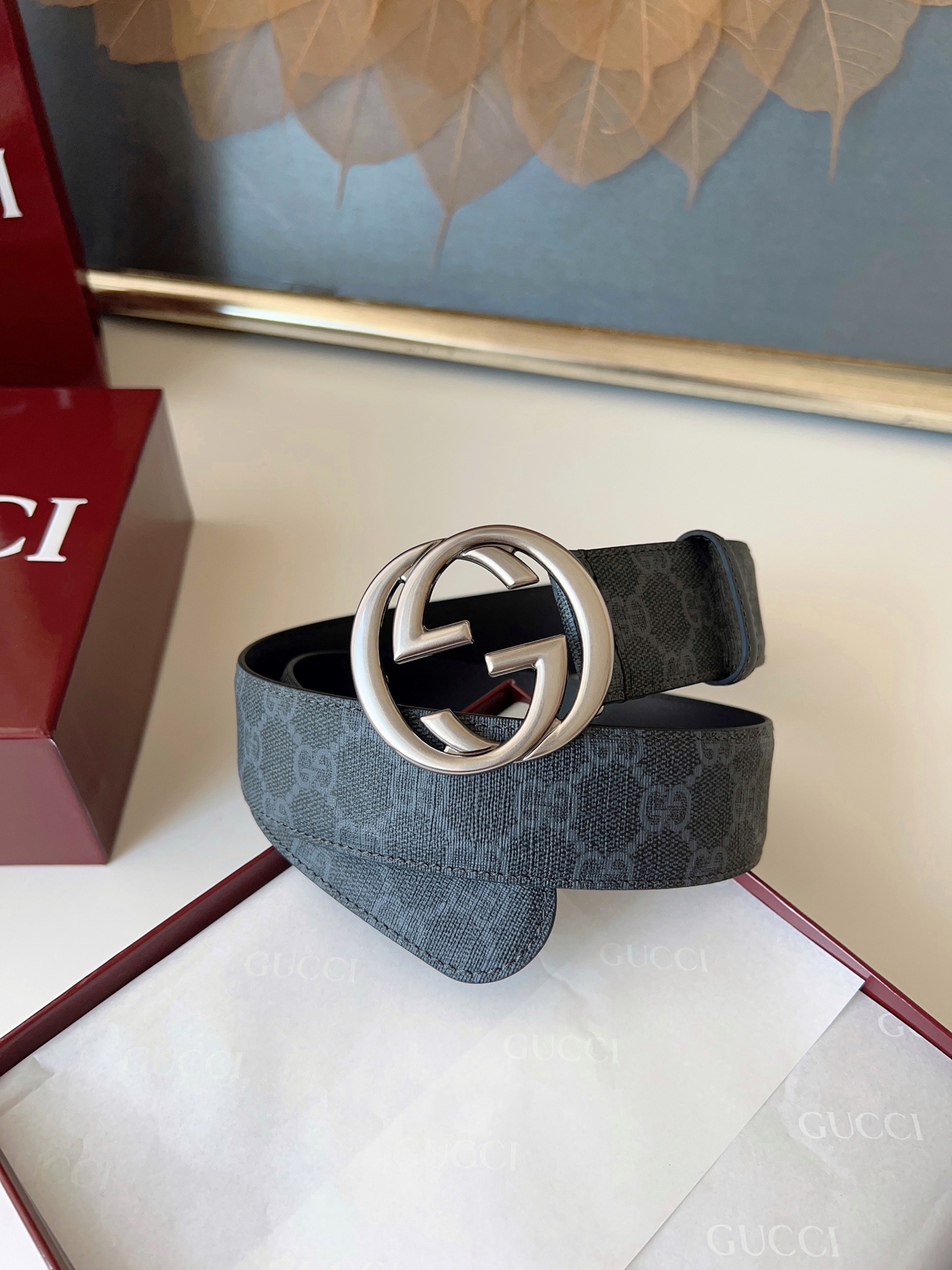 Gucci Basic Belt Canvas M