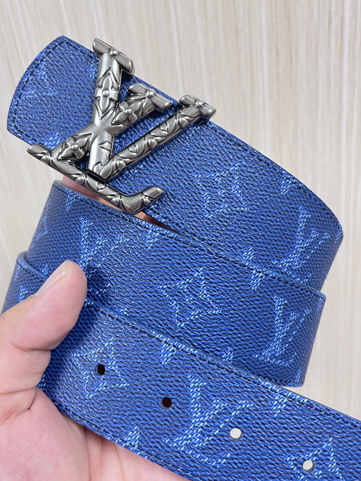 Louis Vuitton Male Basic Belt Canvas S-m-l