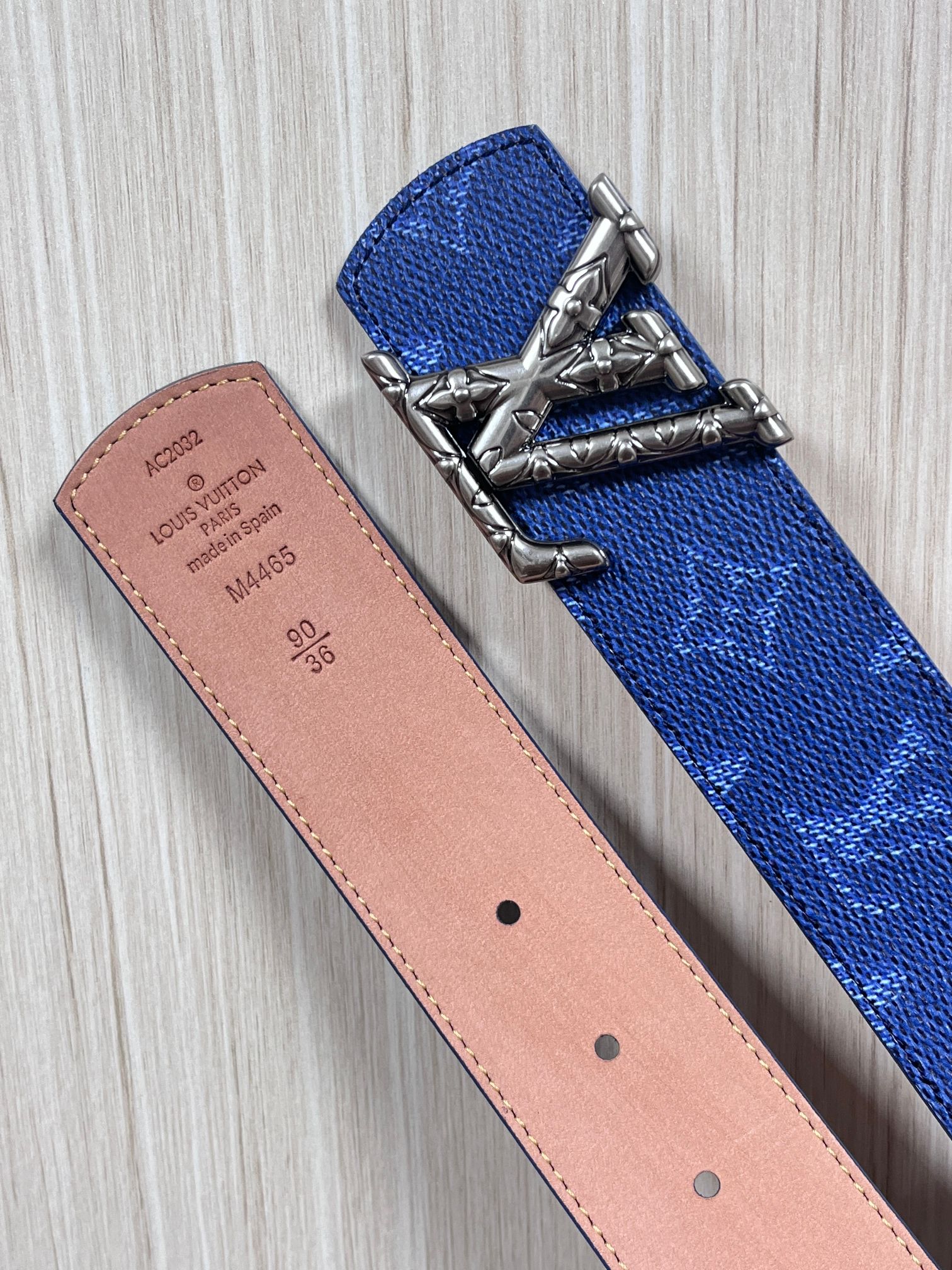 Louis Vuitton Male Basic Belt Canvas S-m-l