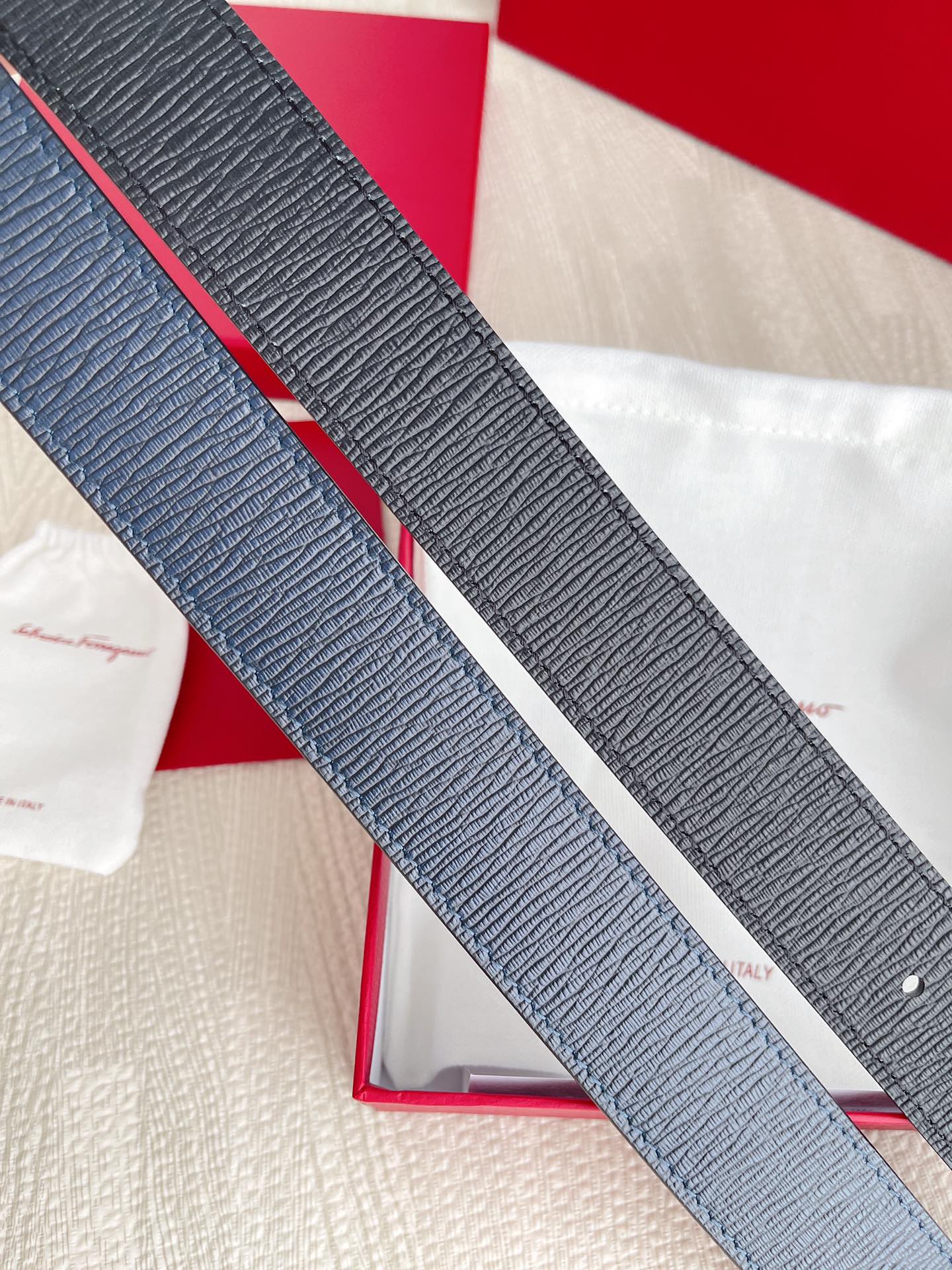 Salvatore Ferragamo Basic Belt Cow Leather