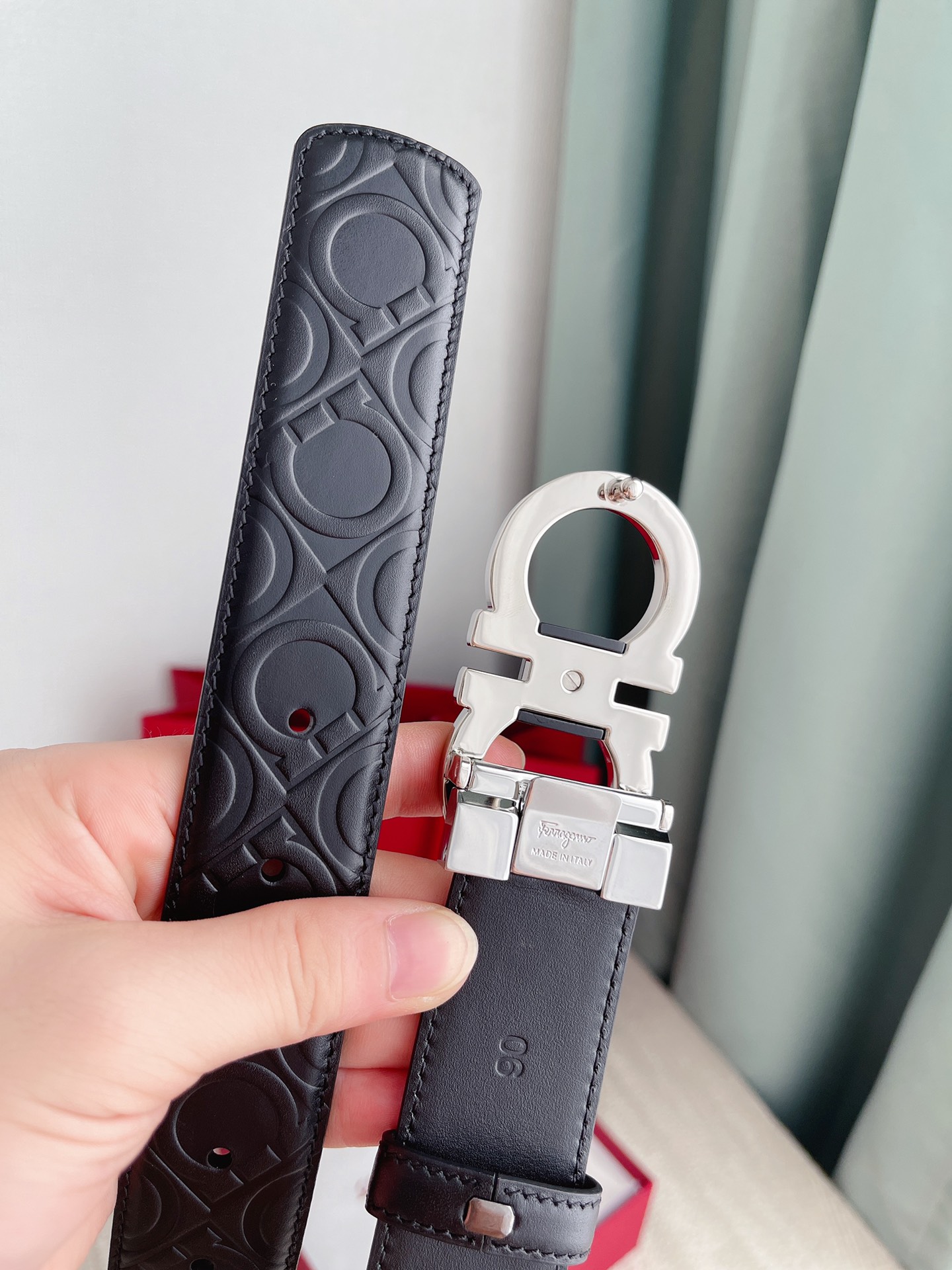 Salvatore Ferragamo Basic Belt Cow Leather