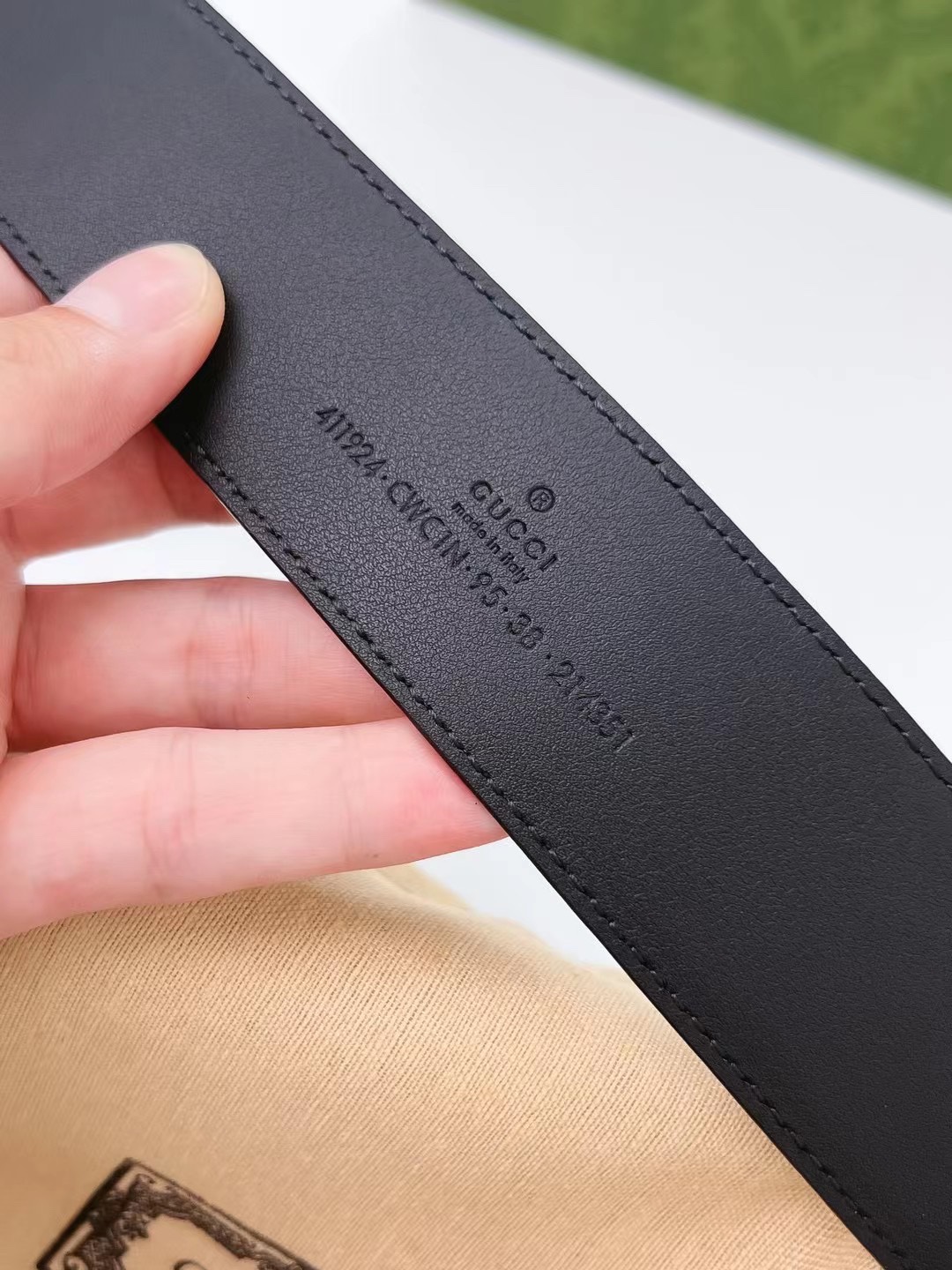 Gucci Male Basic Belt 13514