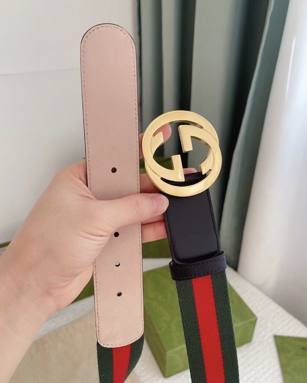 Gucci Basic Belt Cow Leather 38mm