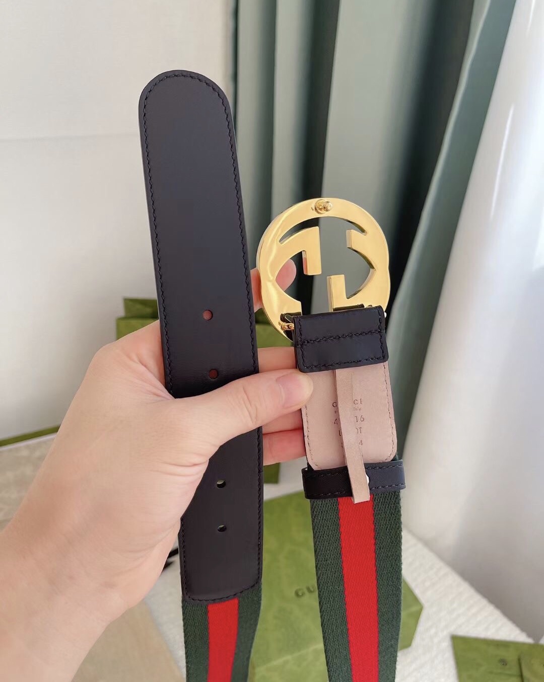 Gucci Basic Belt Cow Leather 38mm