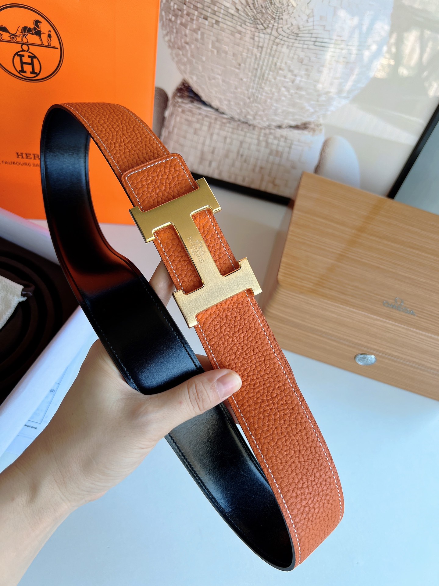 Hermès Basic Belt 38mm