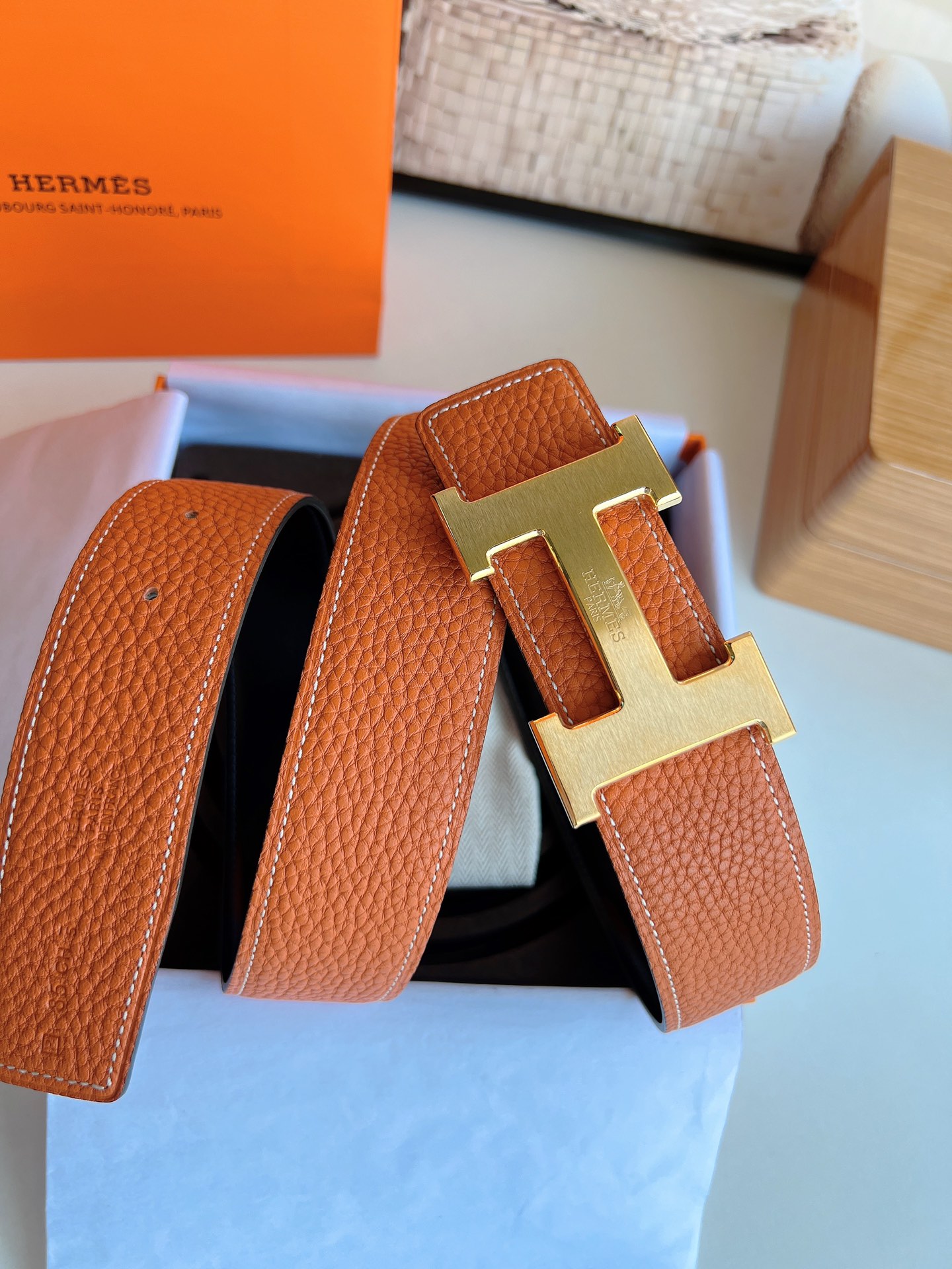 Hermès Basic Belt 38mm