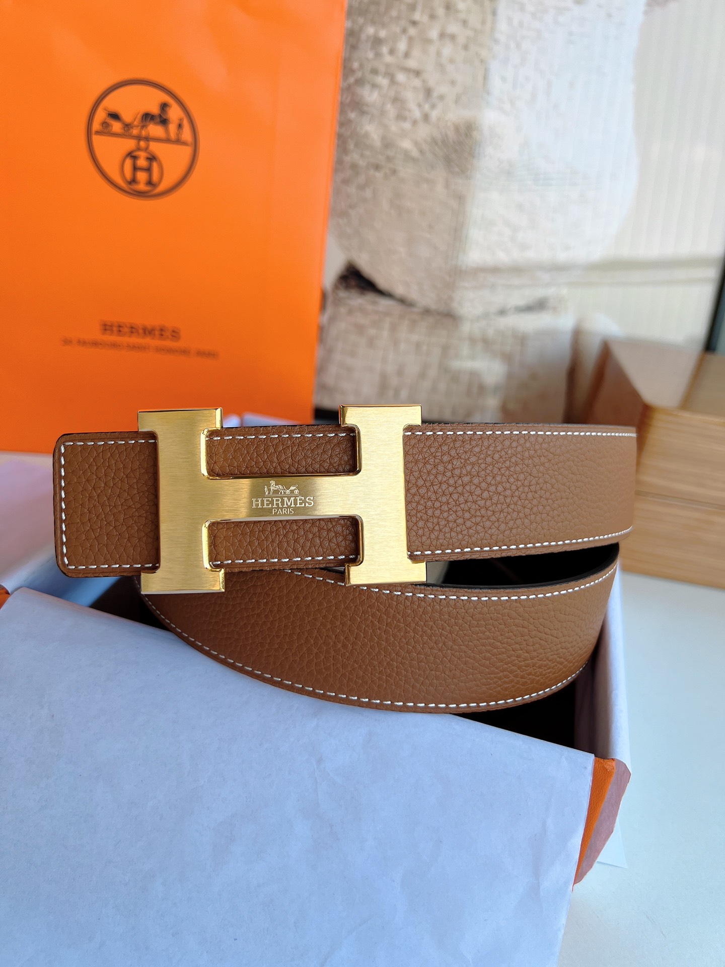 Hermès Basic Belt 38mm