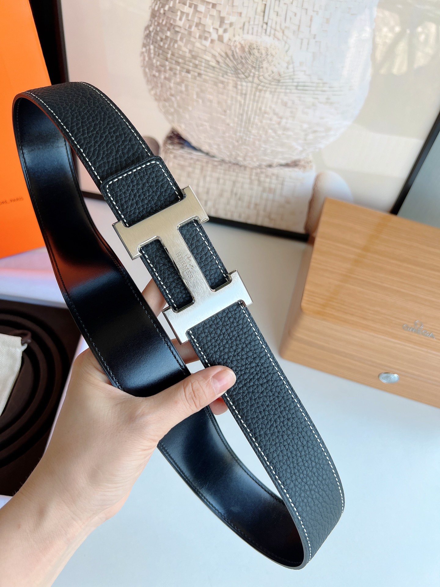 Hermès Basic Belt 38mm