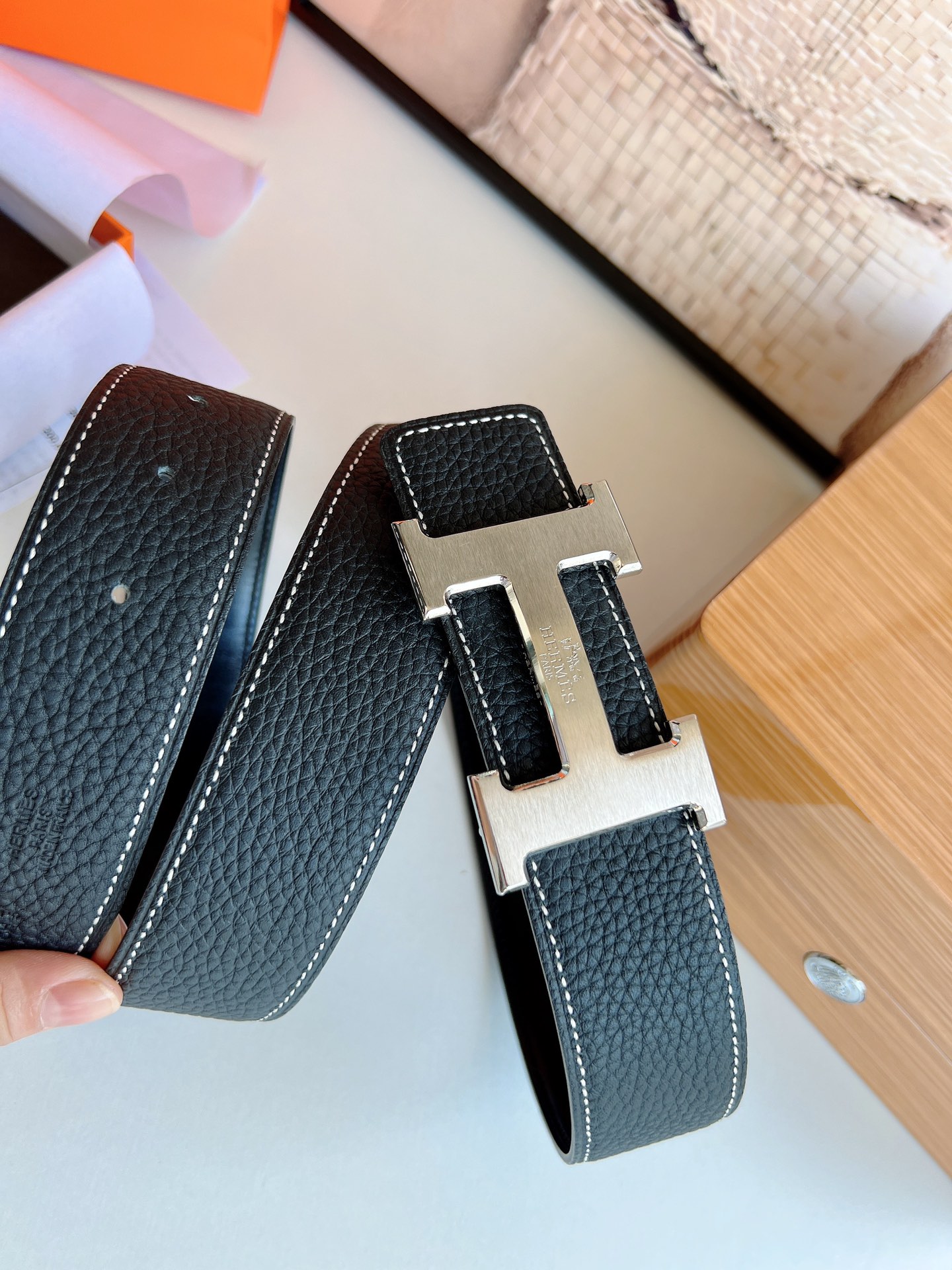 Hermès Basic Belt 38mm