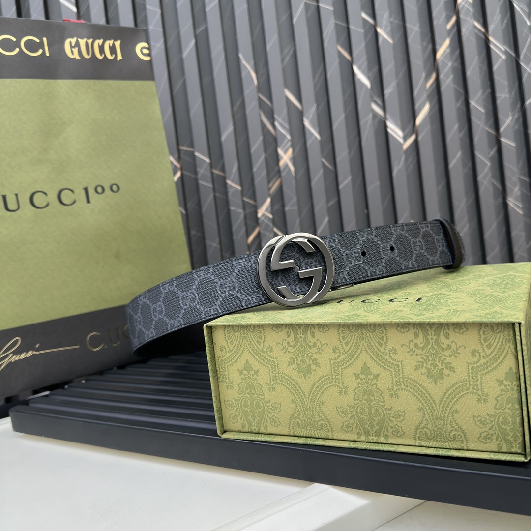 Gucci Basic Belt Canvas S-m
