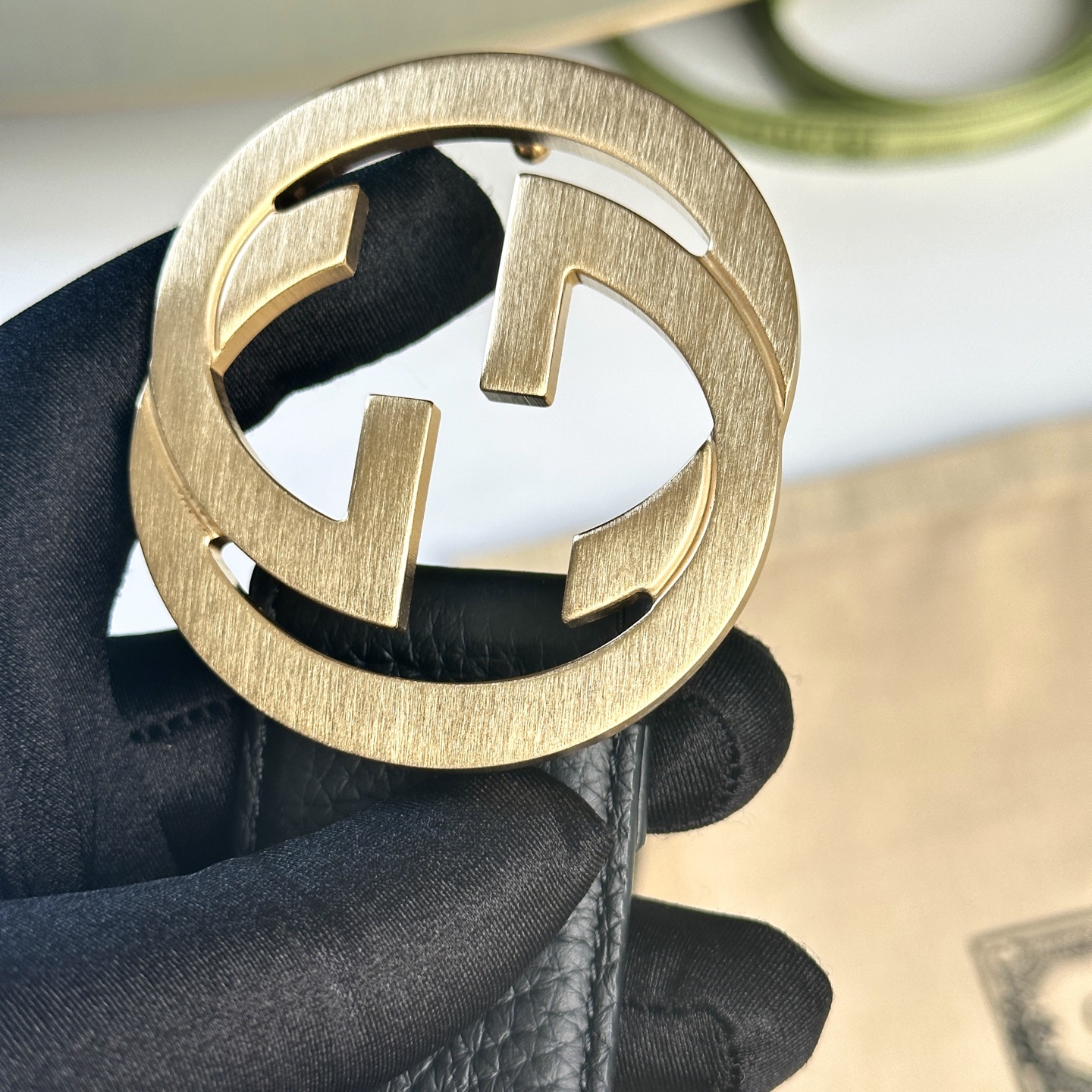 Gucci Male Basic Belt Cow Leather 13514