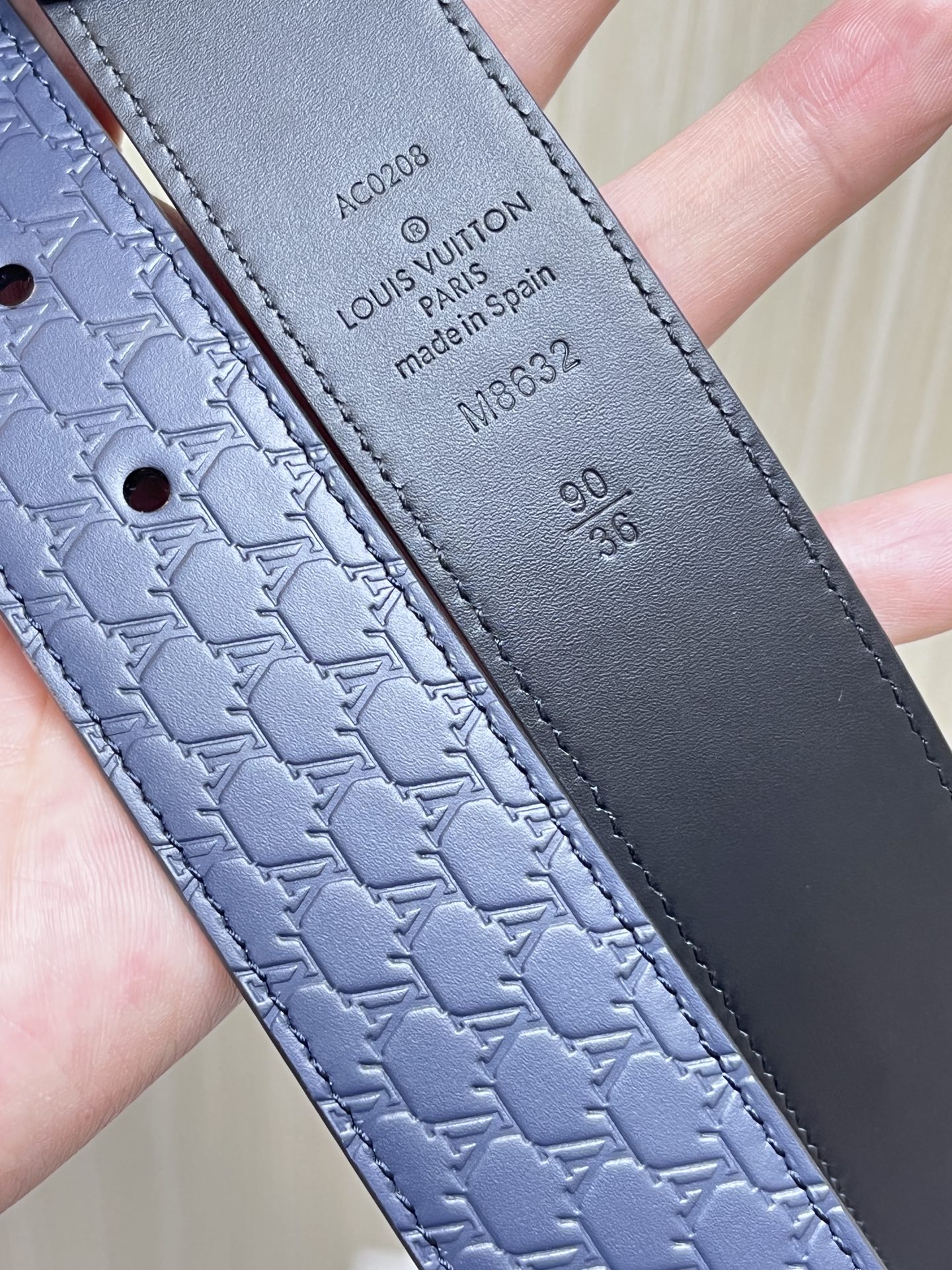 Louis Vuitton Pin Buckle Belt M