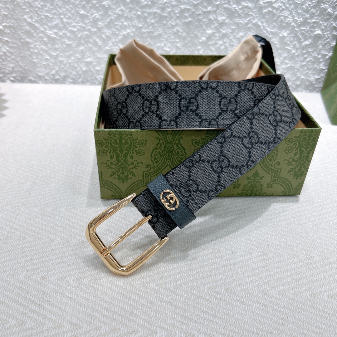 Gucci Male Basic Belt Canvas S-m
