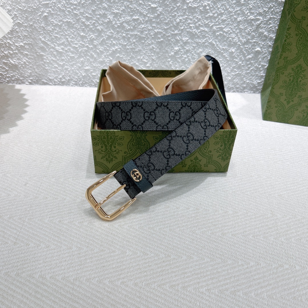 Gucci Male Basic Belt Canvas S-m