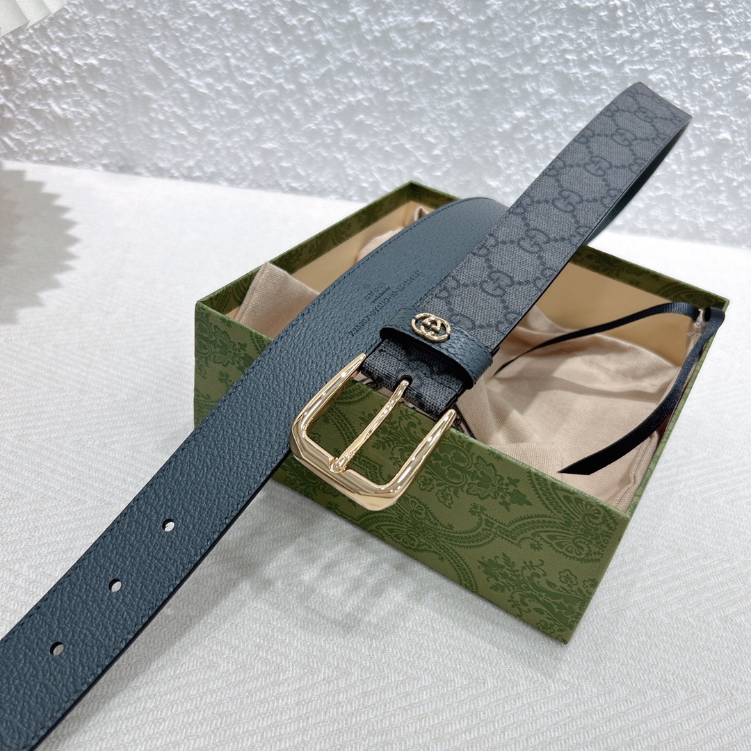 Gucci Male Basic Belt Canvas S-m