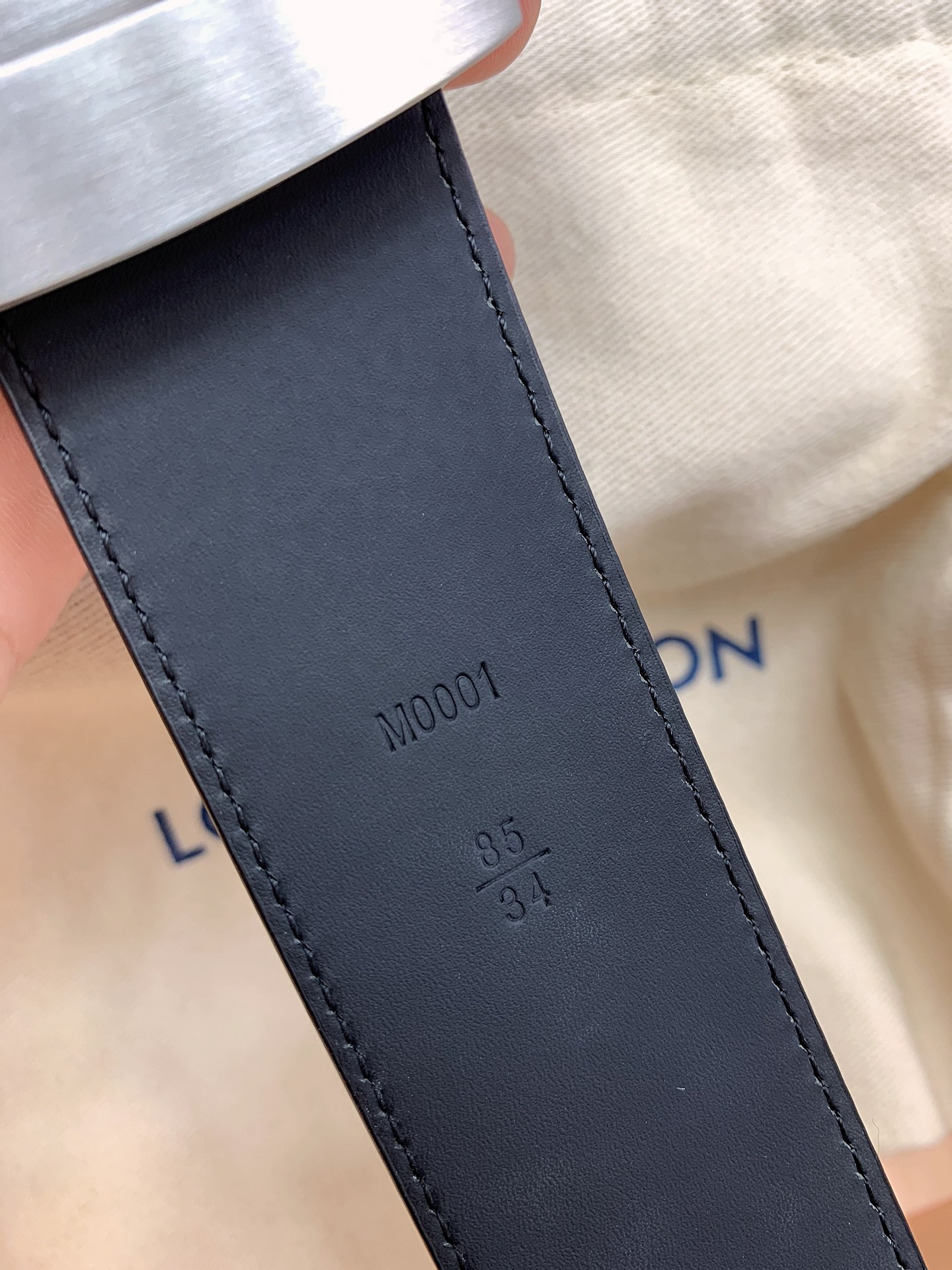 Louis Vuitton Male Basic Belt M-l