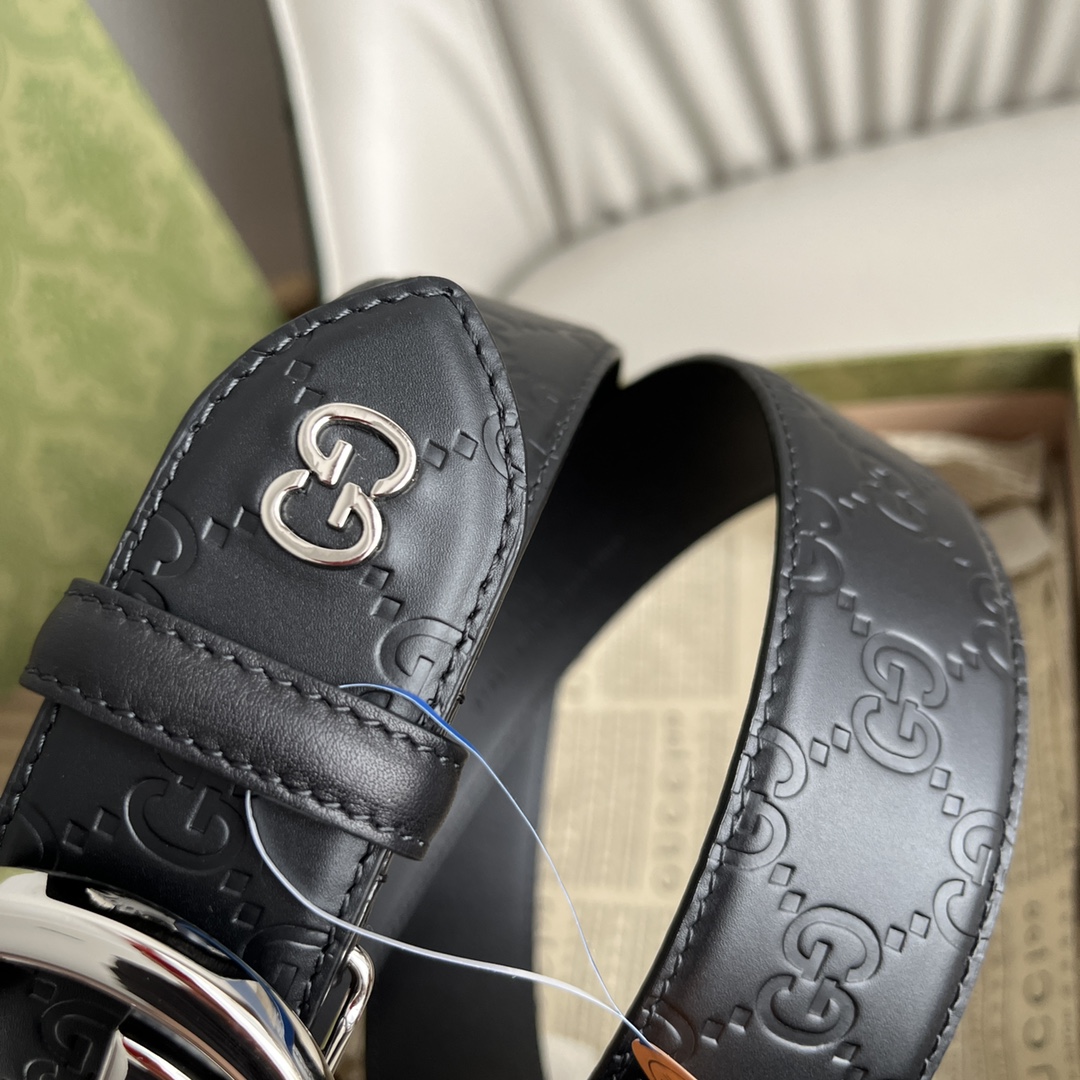 Gucci Male Basic Belt Cow Leather