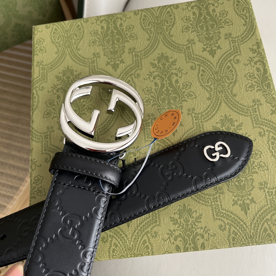 Gucci Male Basic Belt Cow Leather