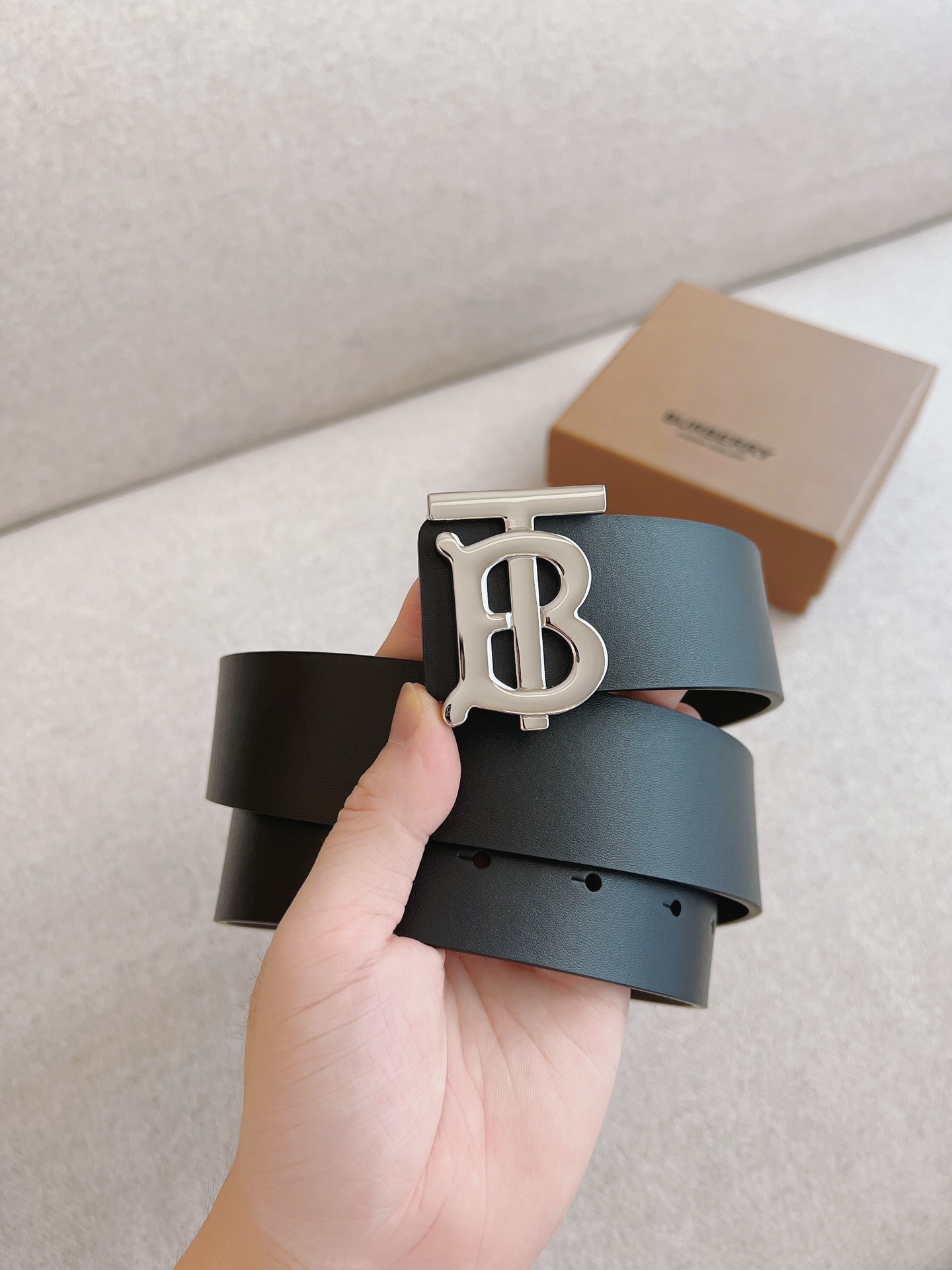 Burberry Male Basic Belt Cow Leather M