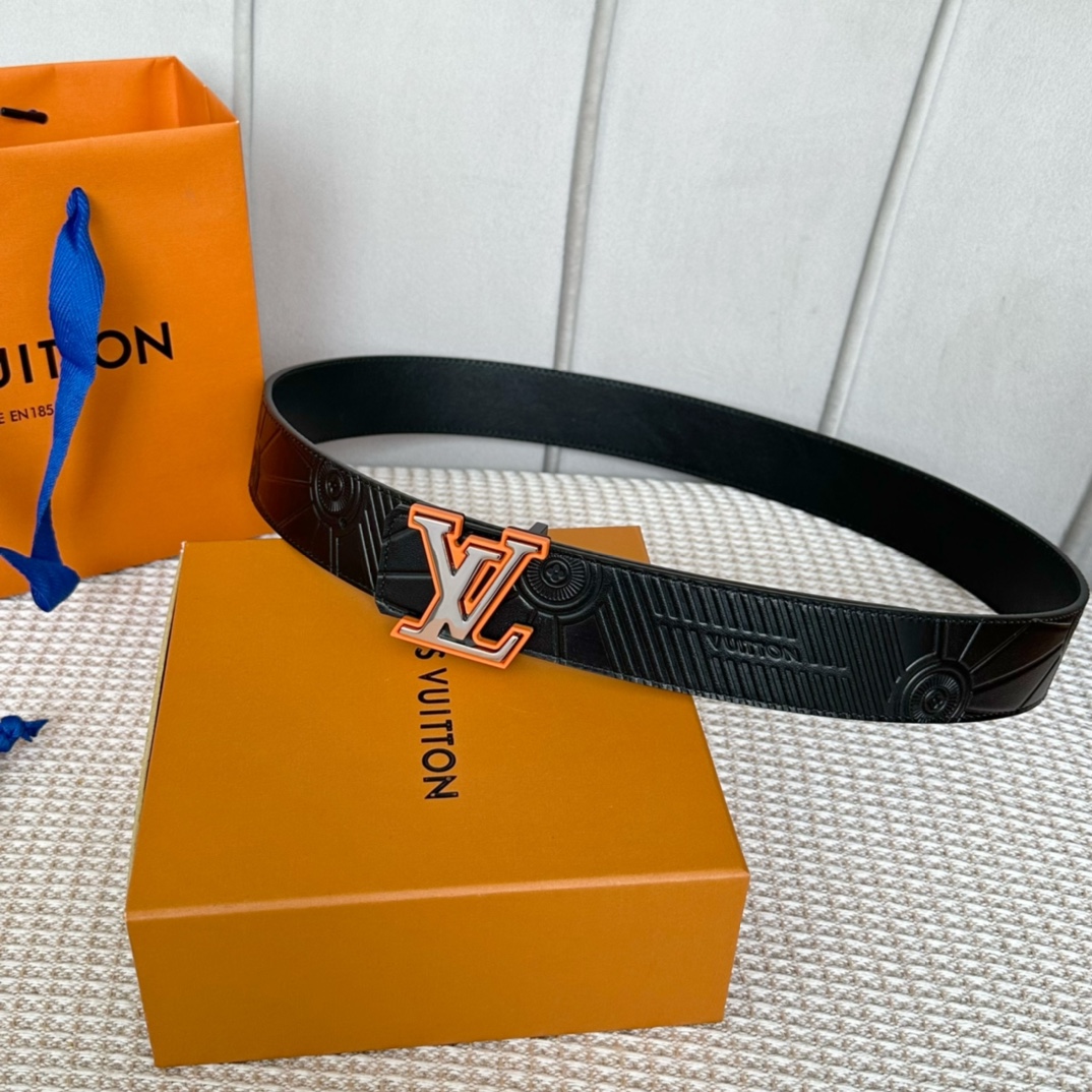 Louis Vuitton Basic Belt Cow Leather M-l