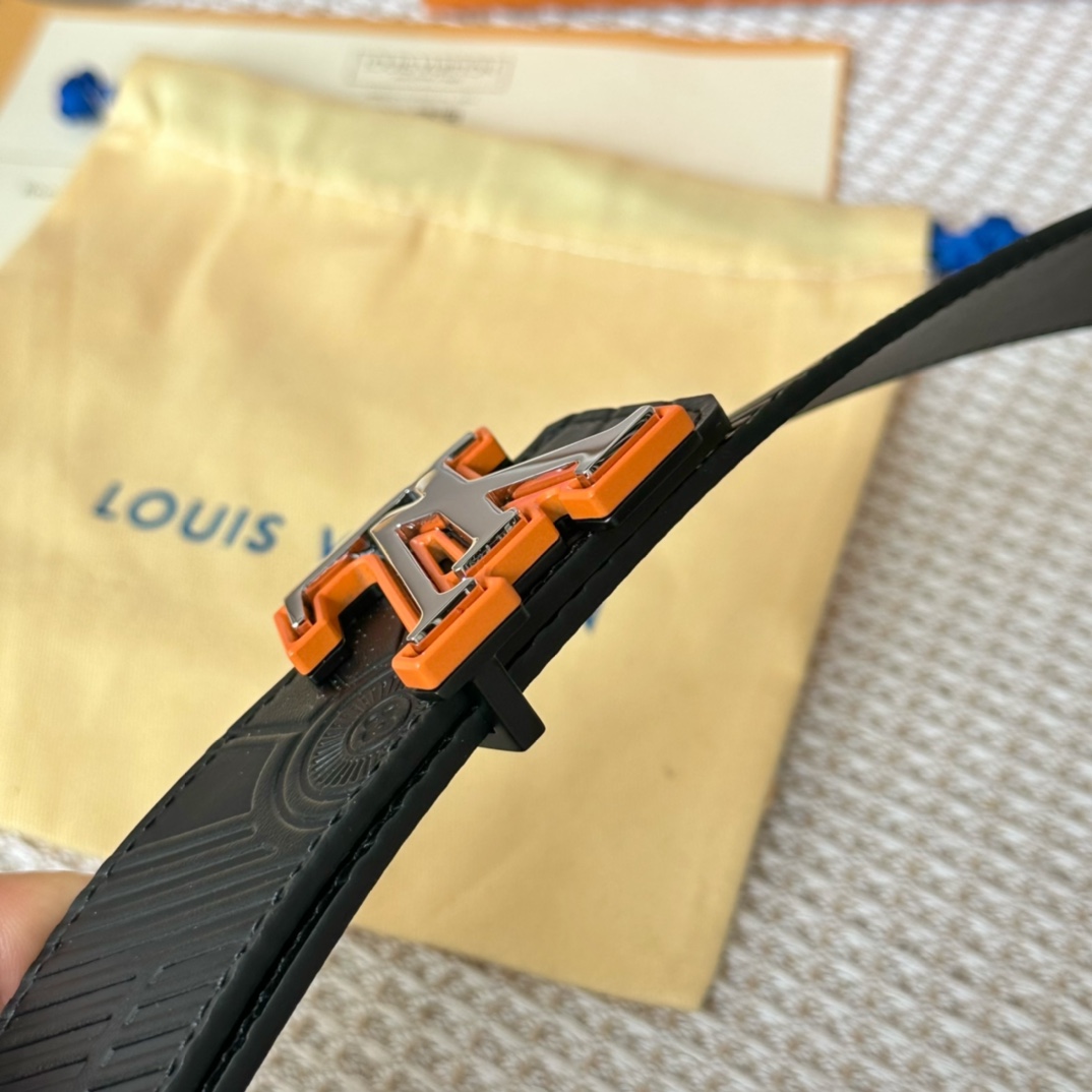 Louis Vuitton Basic Belt Cow Leather M-l