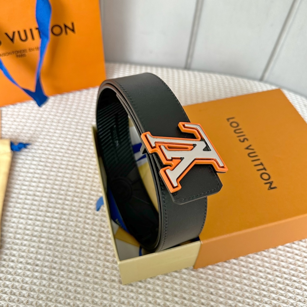 Louis Vuitton Basic Belt Cow Leather M-l