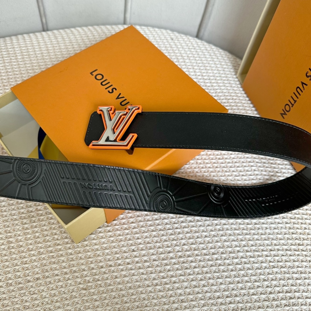 Louis Vuitton Basic Belt Cow Leather M-l