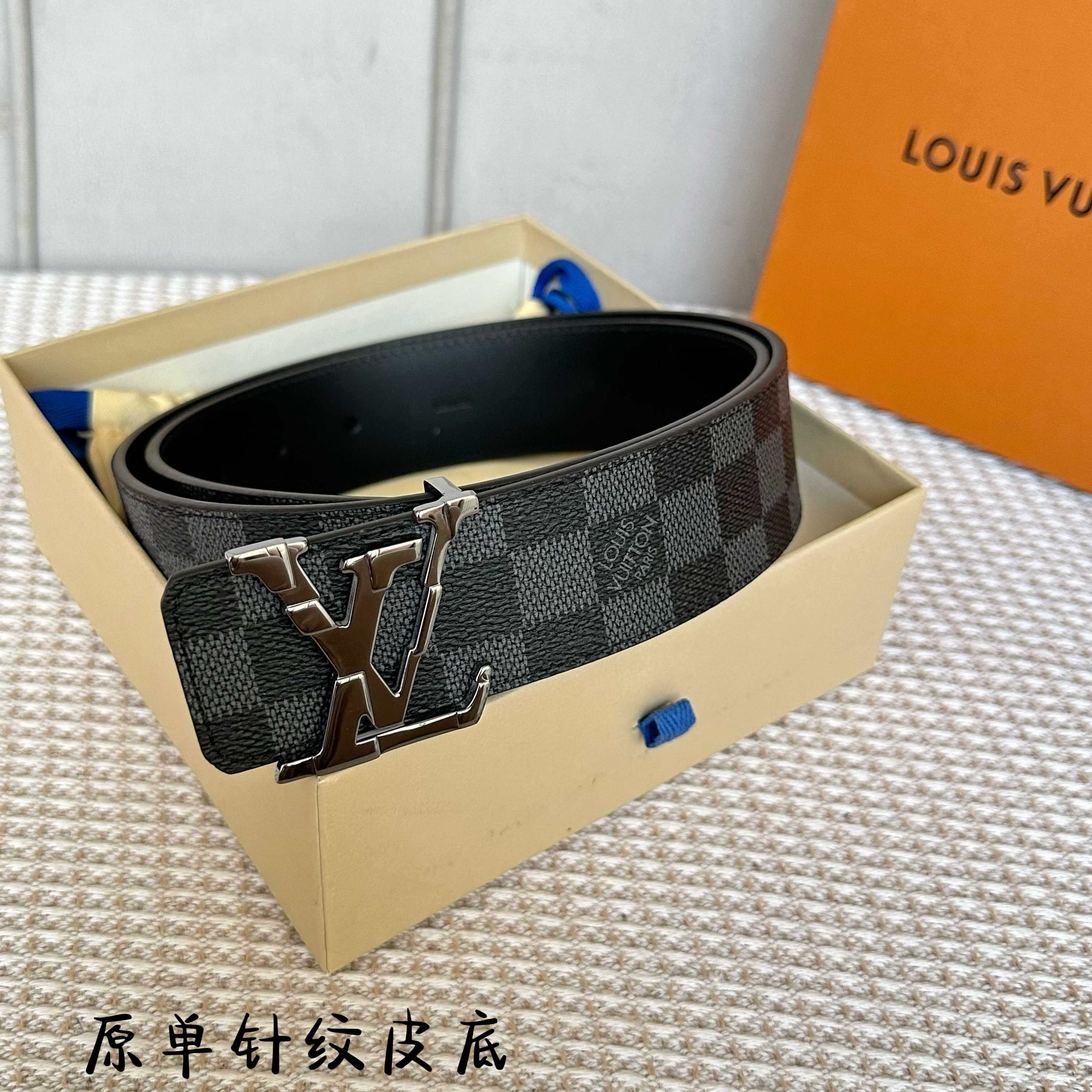 Louis Vuitton Basic Belt Cow Leather S-l