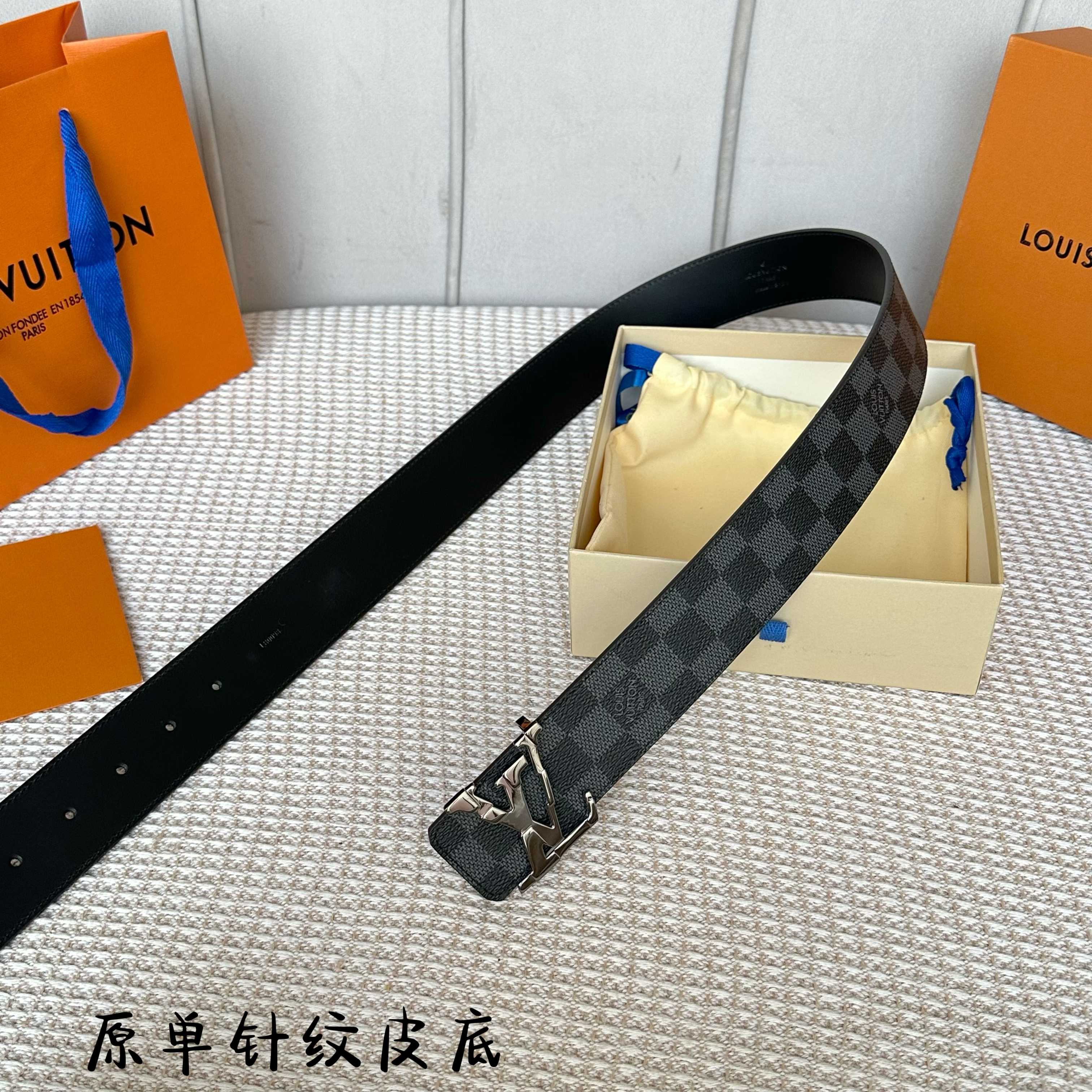 Louis Vuitton Basic Belt Cow Leather S-l