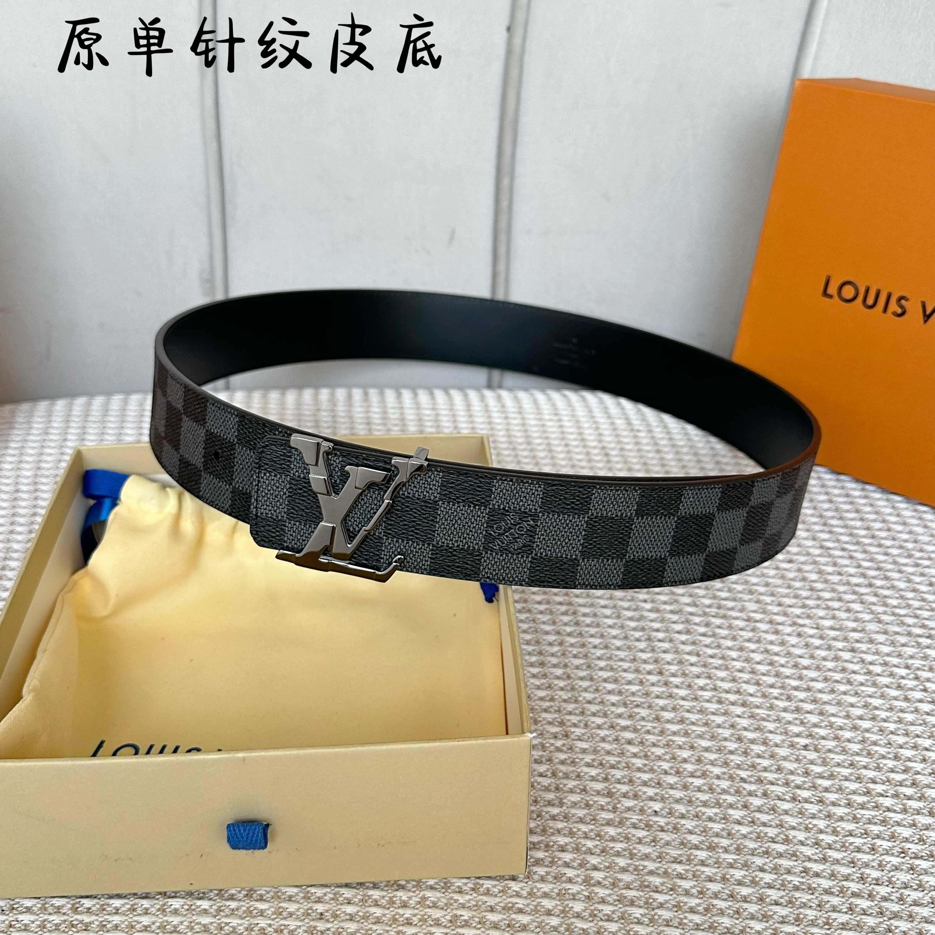 Louis Vuitton Basic Belt Cow Leather S-l