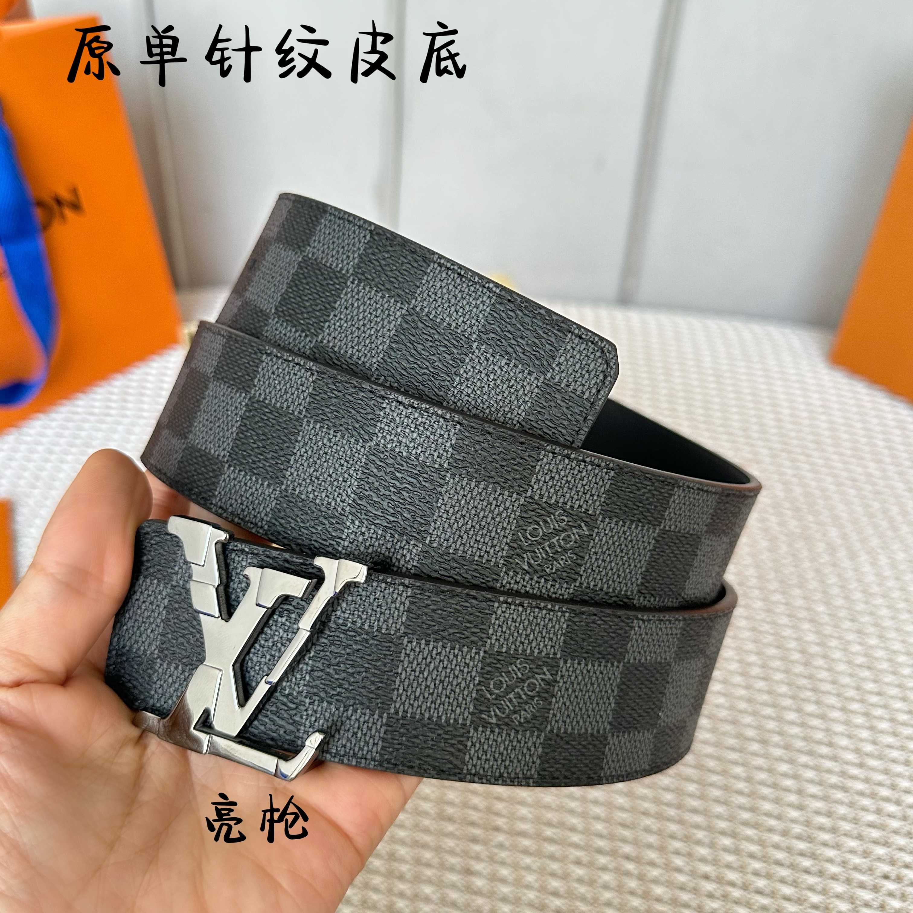 Louis Vuitton Basic Belt Cow Leather S-l