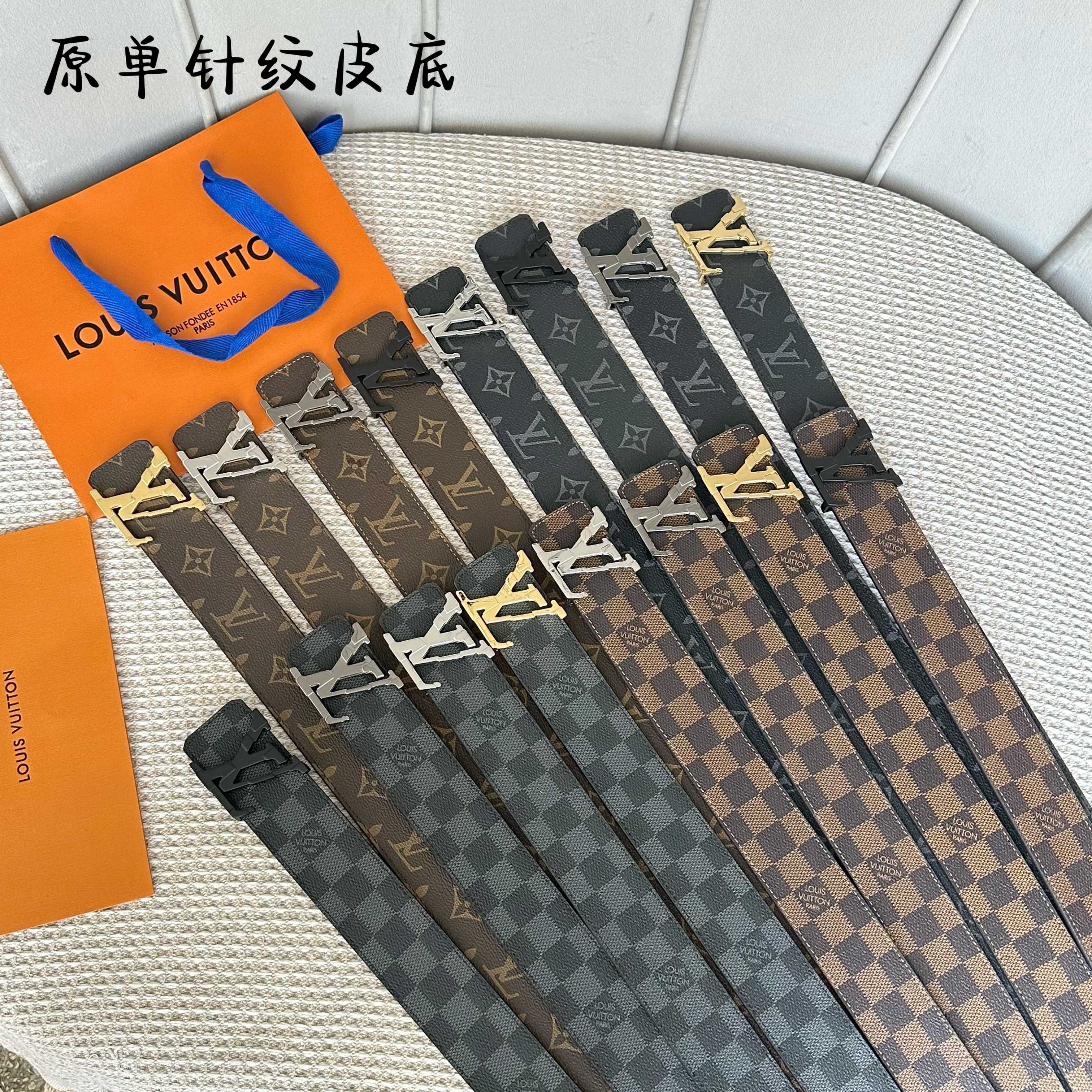 Louis Vuitton Basic Belt Cow Leather S-l