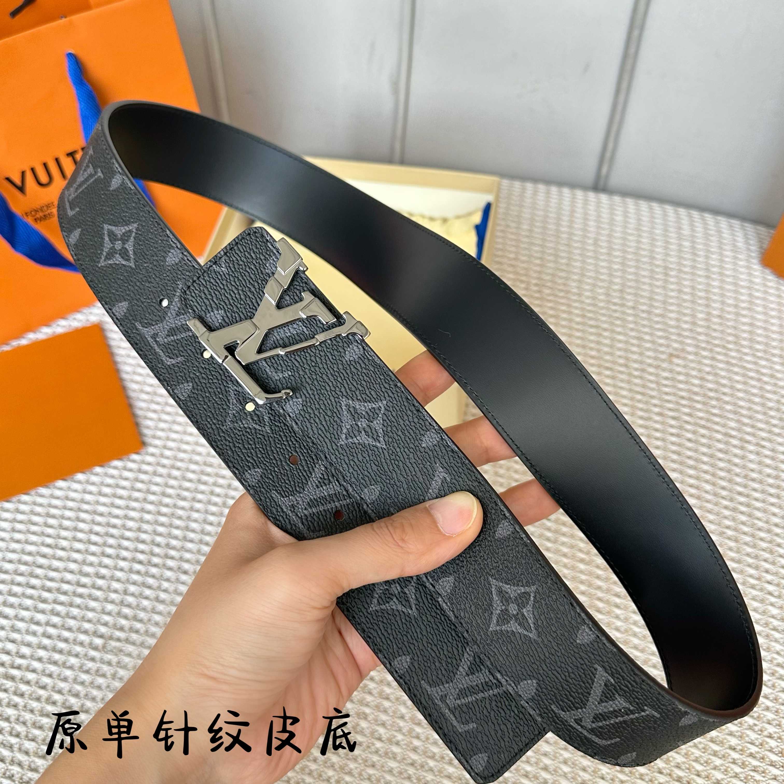 Louis Vuitton Basic Belt Cow Leather S-l