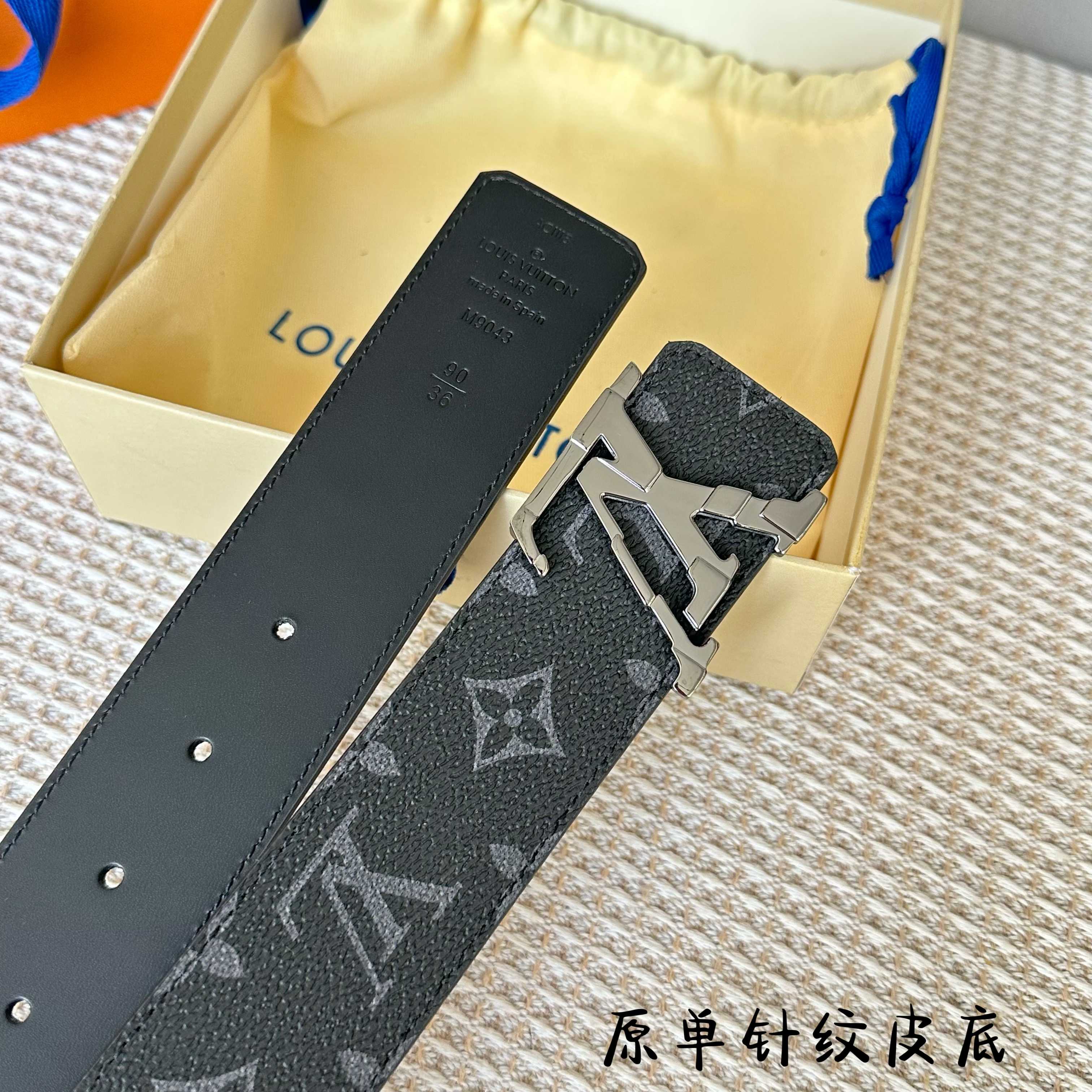 Louis Vuitton Basic Belt Cow Leather S-l