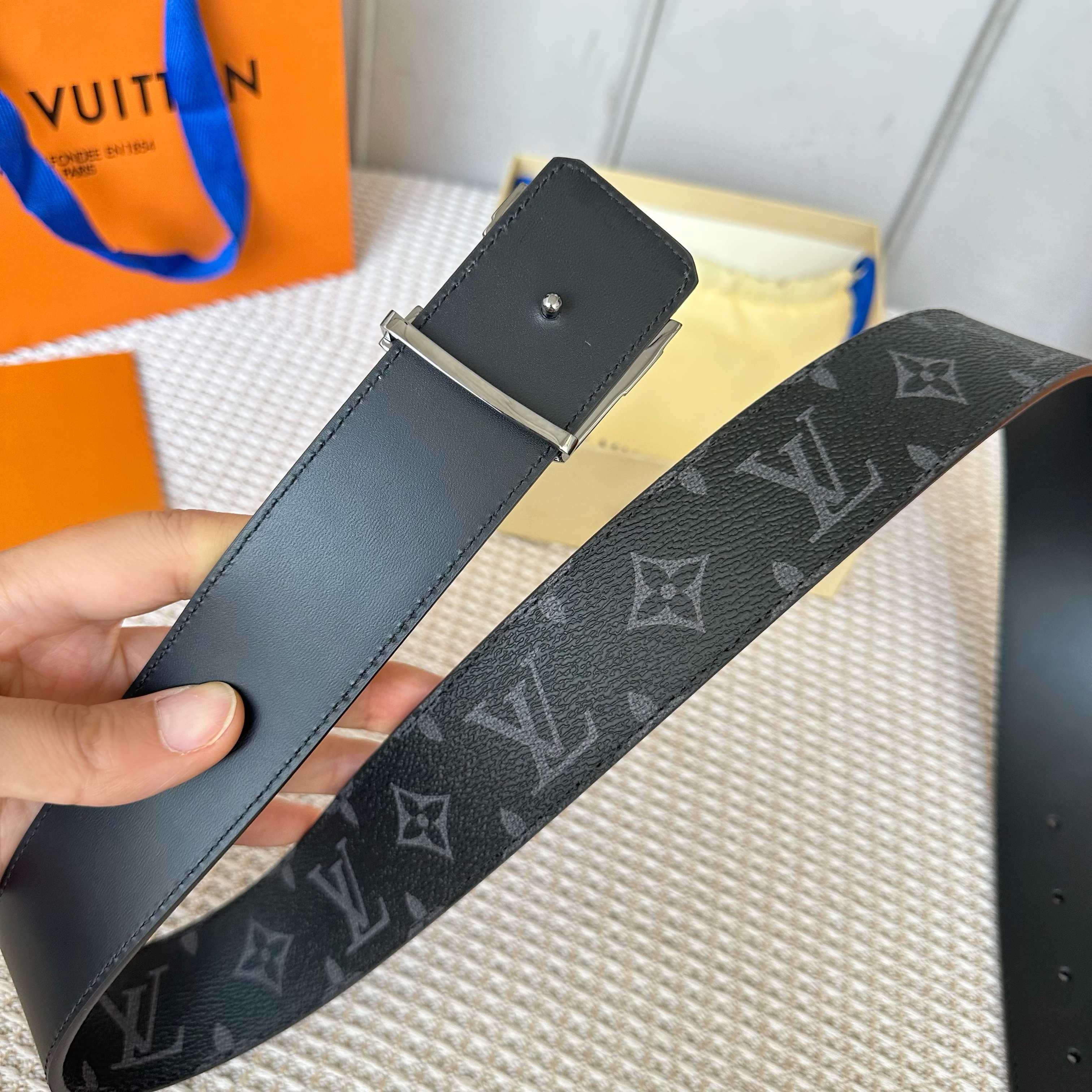 Louis Vuitton Basic Belt Cow Leather S-l