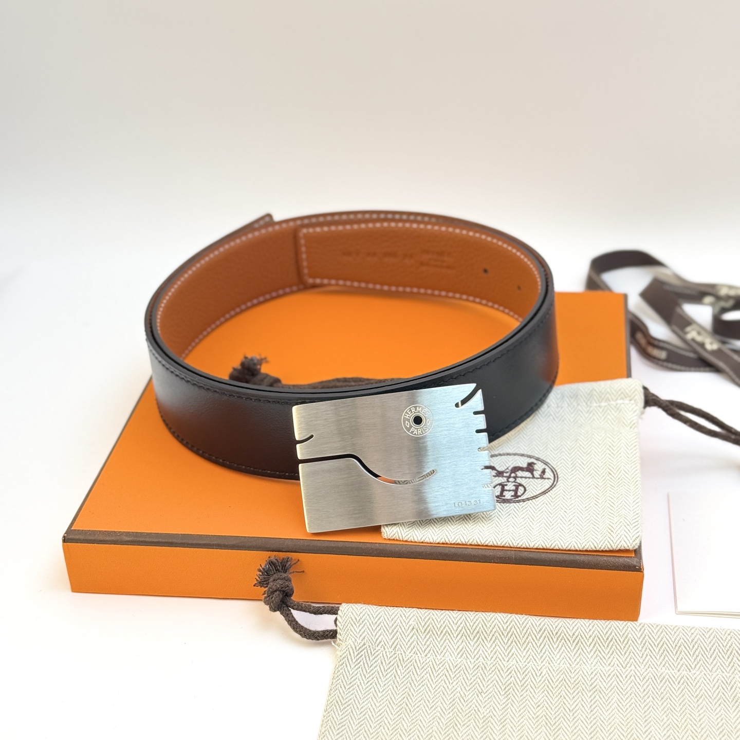 Hermès Male Basic Belt 38mm-s-m-l