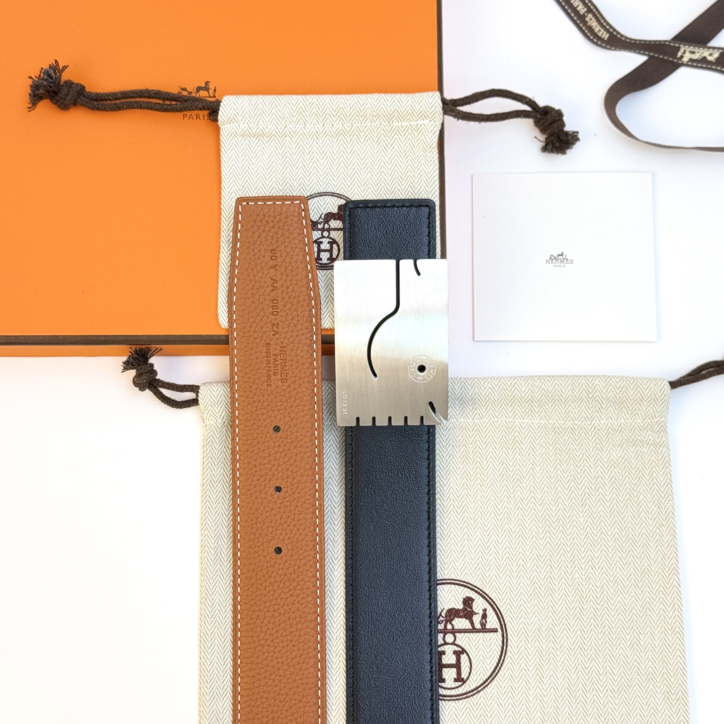 Hermès Male Basic Belt 38mm-s-m-l