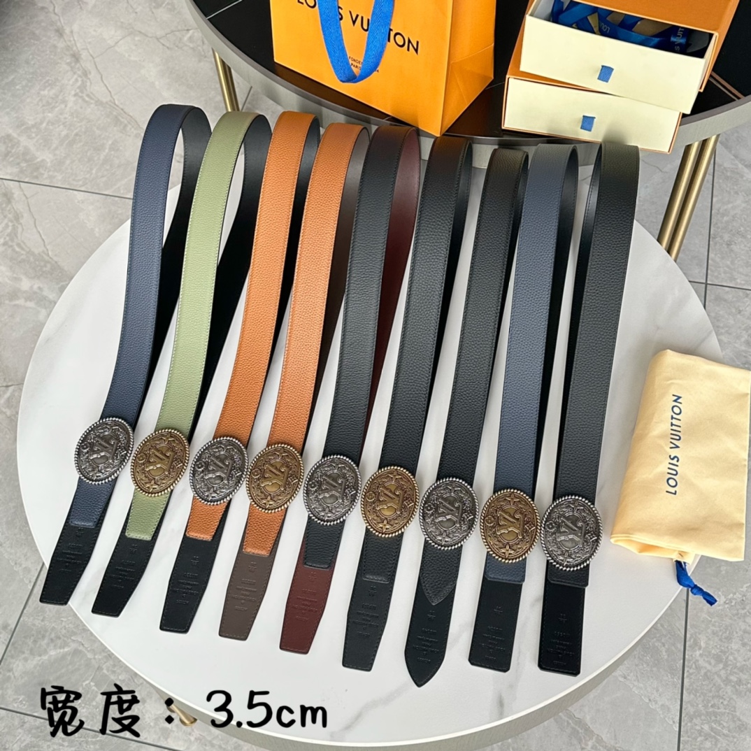 Louis Vuitton Basic Belt 35mm-l-s-m