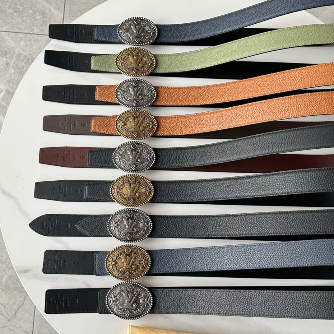 Louis Vuitton Basic Belt 35mm-l-s-m