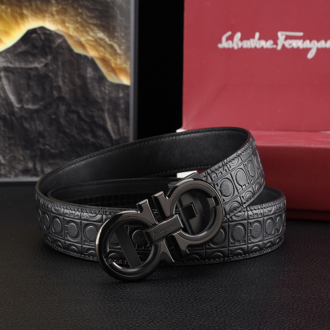 Salvatore Ferragamo Male Basic Belt 35mm