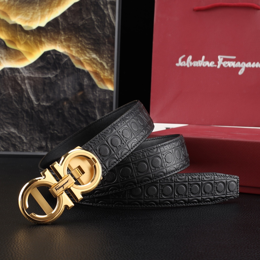 Salvatore Ferragamo Male Basic Belt 35mm