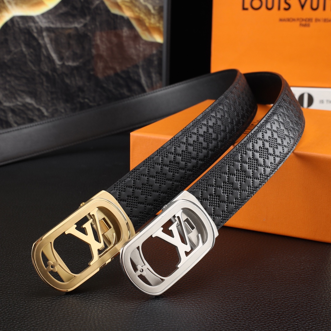 Louis Vuitton Male Basic Belt 35mm