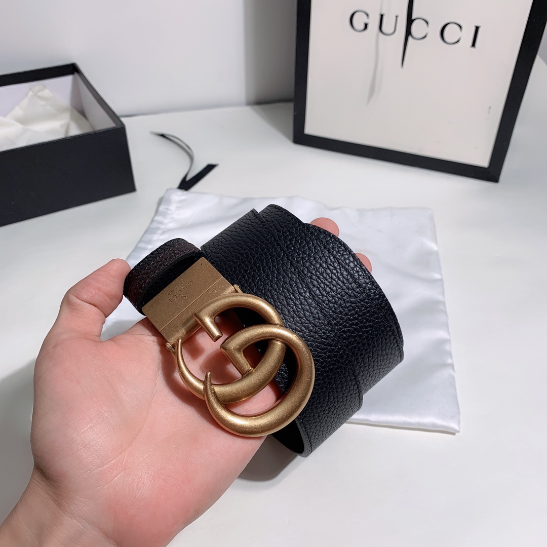 Gucci Male Basic Belt Cow Leather