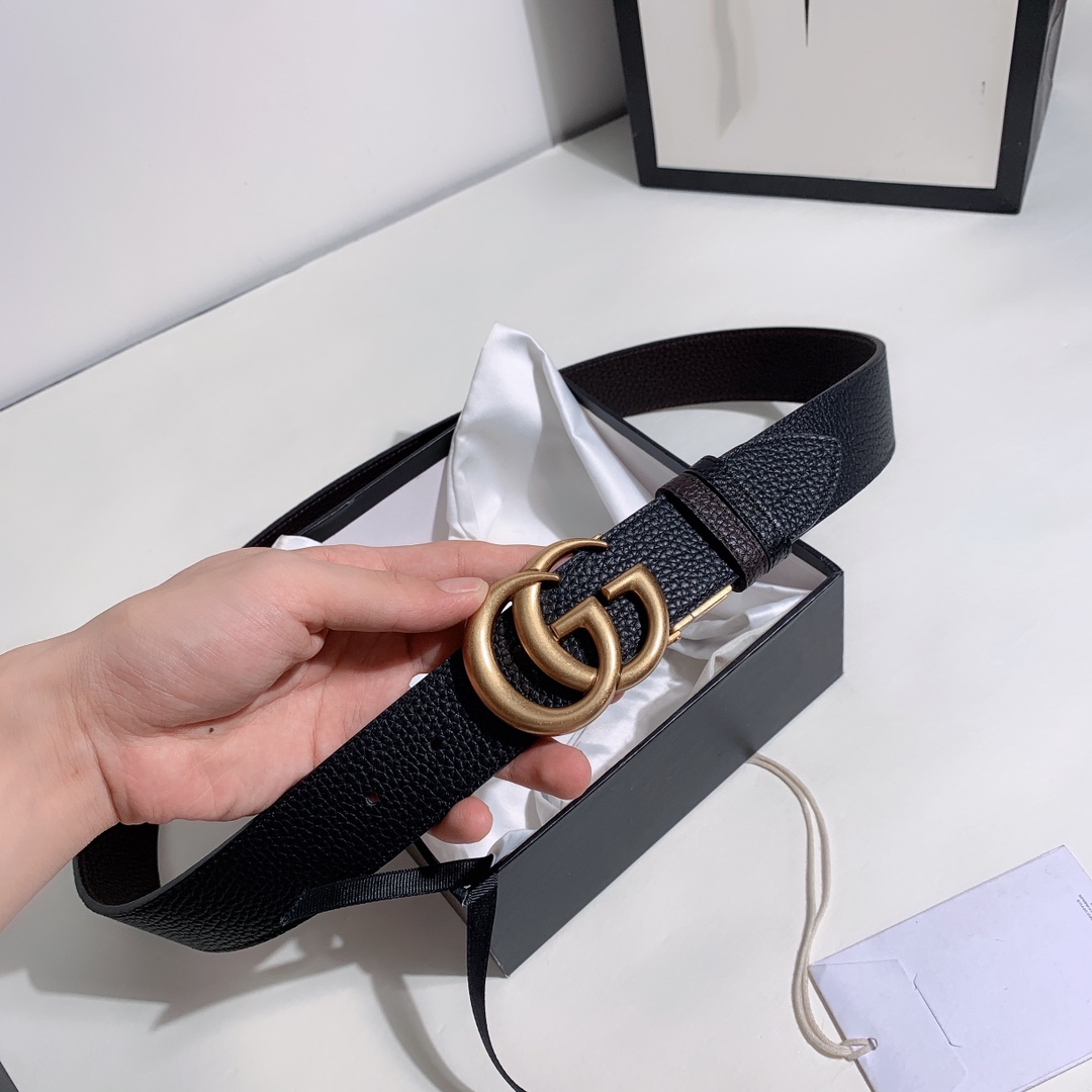 Gucci Male Basic Belt Cow Leather