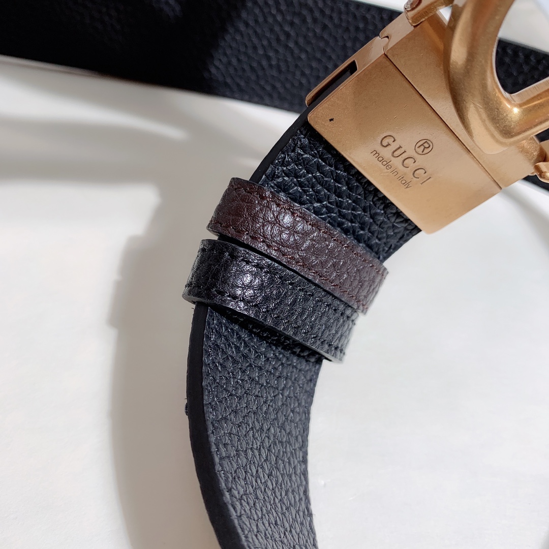 Gucci Male Basic Belt Cow Leather