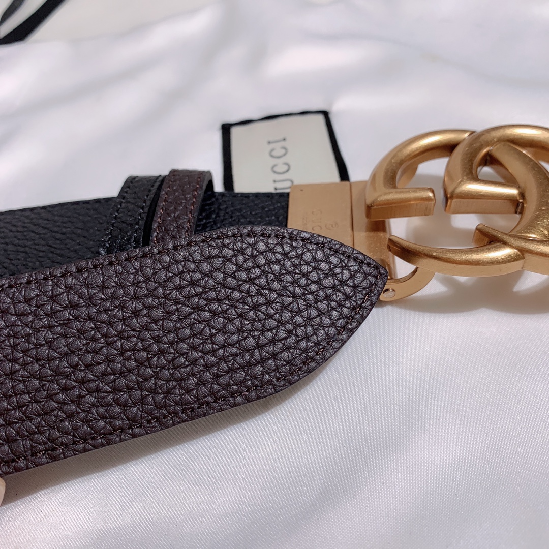 Gucci Male Basic Belt Cow Leather