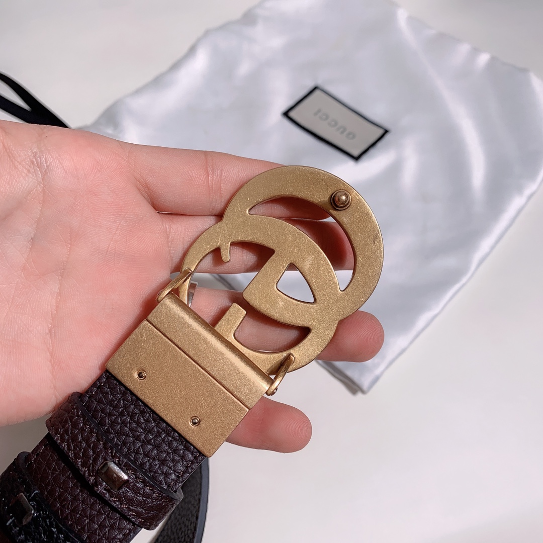 Gucci Male Basic Belt Cow Leather