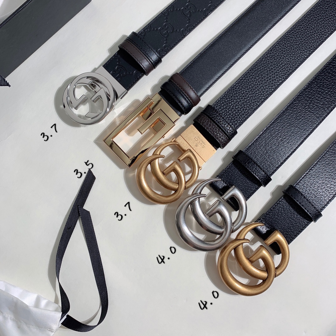 Gucci Male Basic Belt Cow Leather