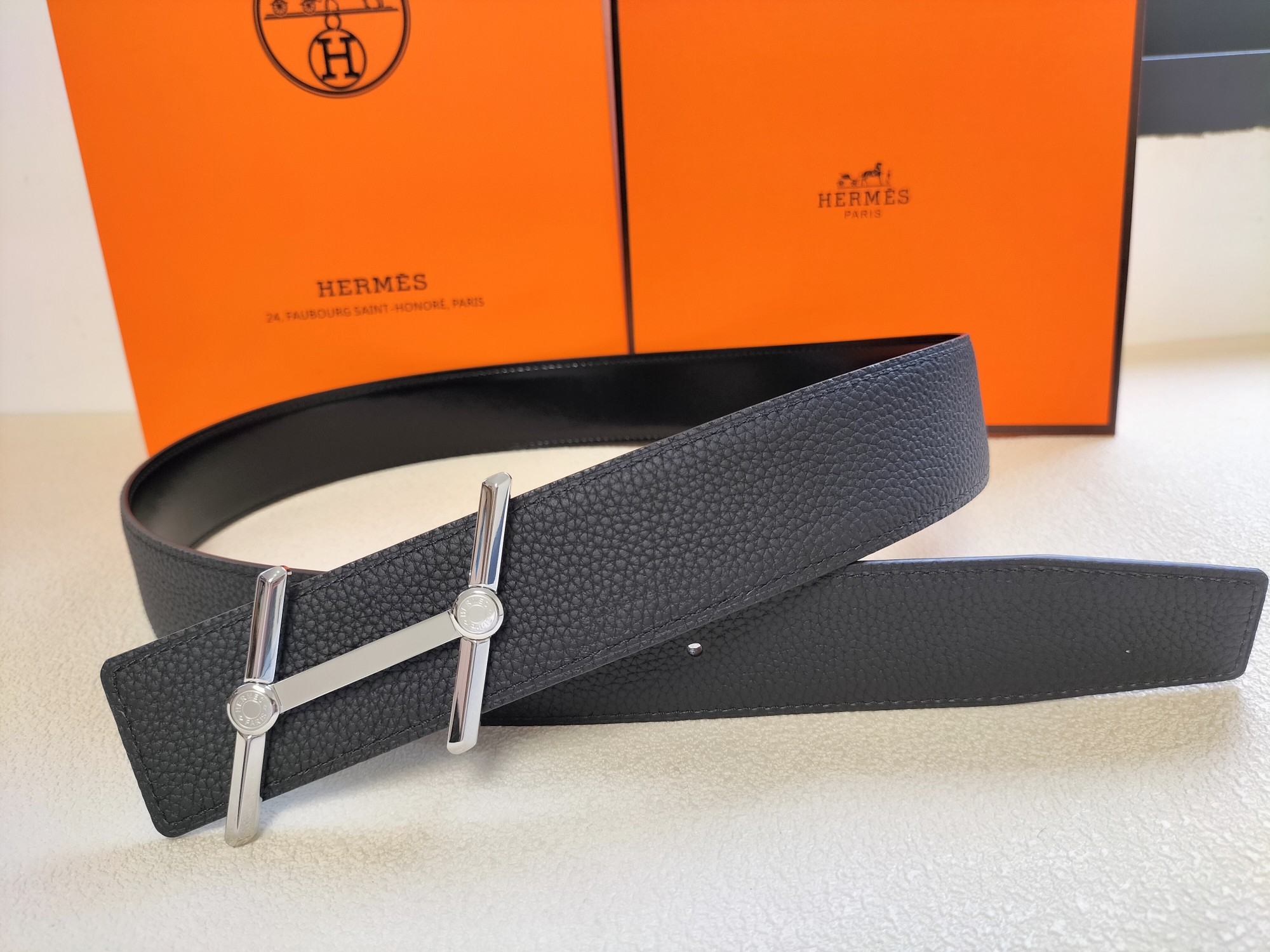 Hermès Basic Belt Cow Leather